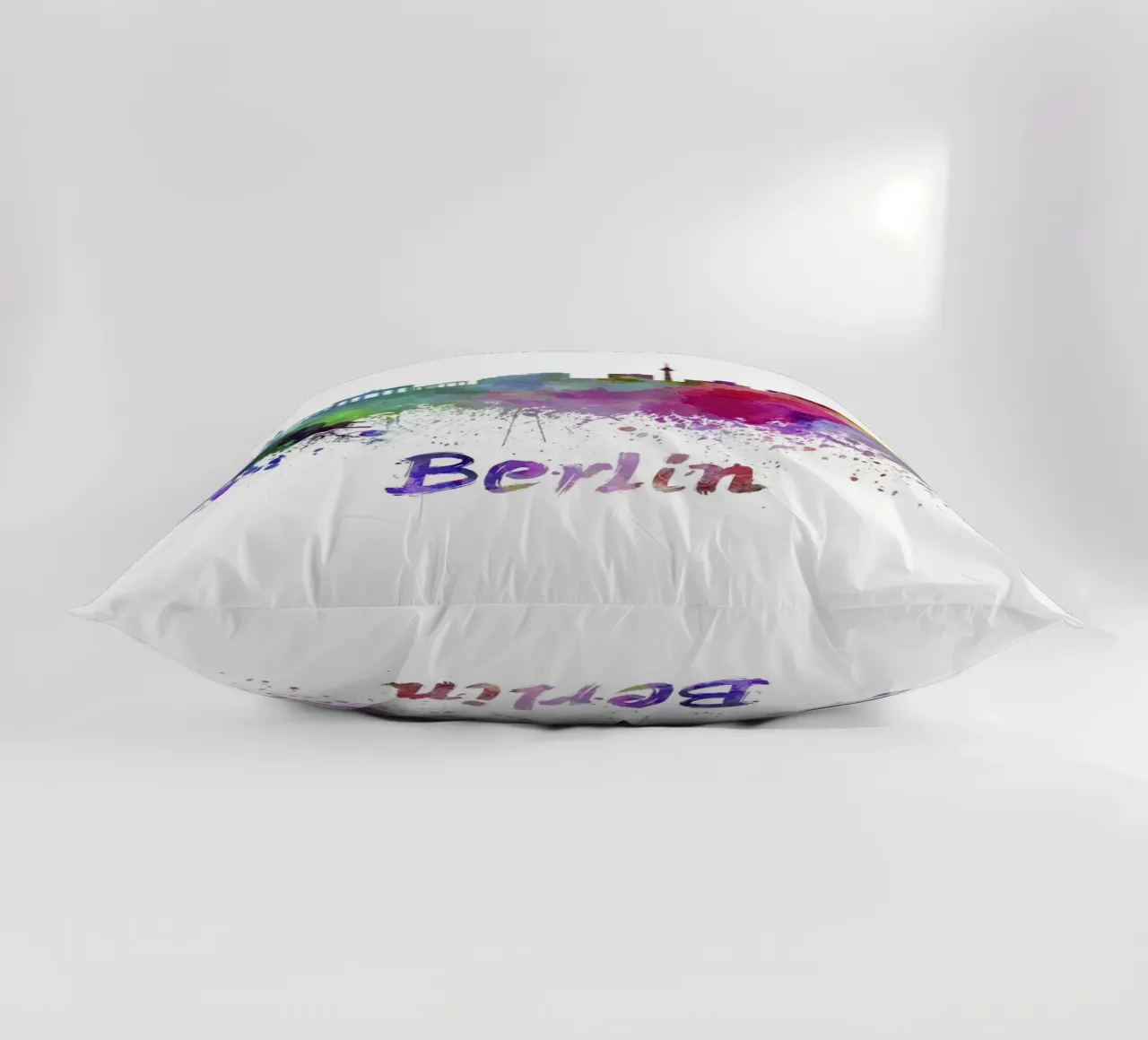 Berlin skyline decorative cushion by 🎨 Point and Art