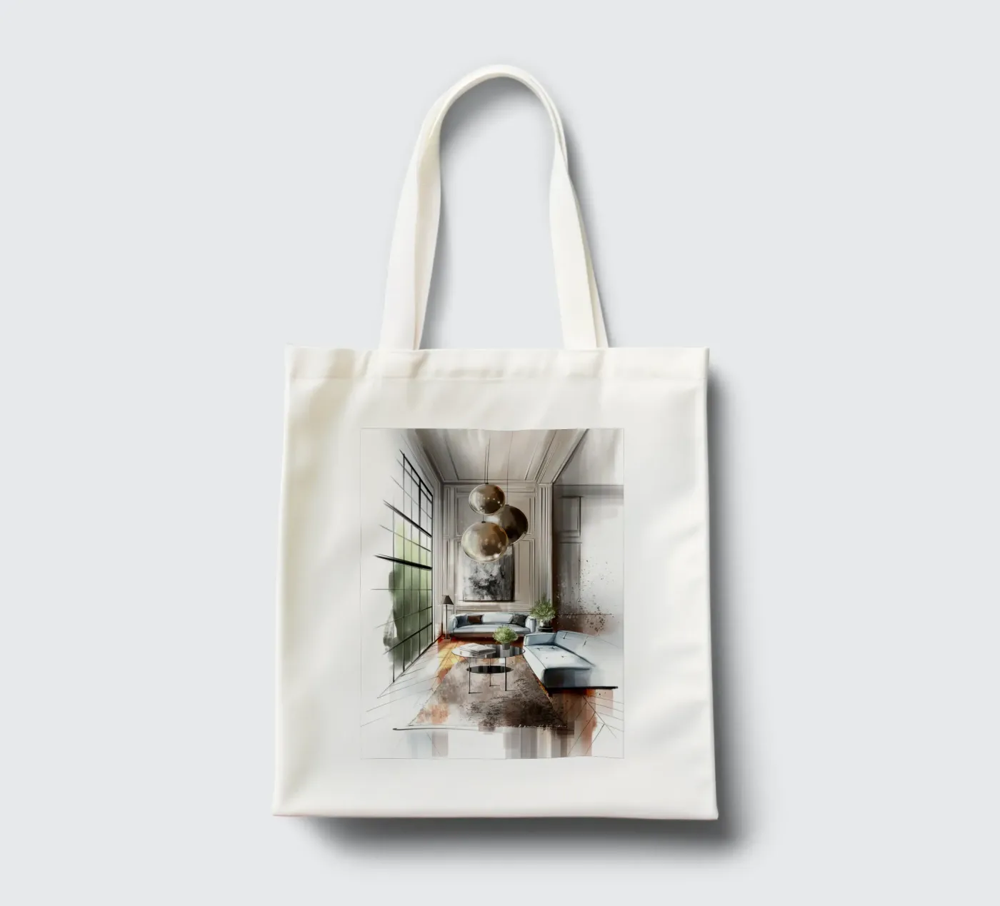 Interior borsa in juta da by elle arts