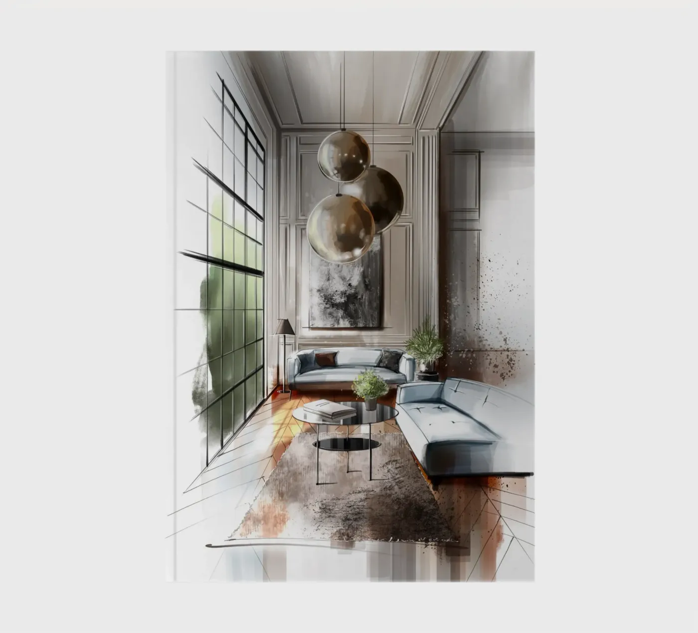 Interior carnet de by elle arts