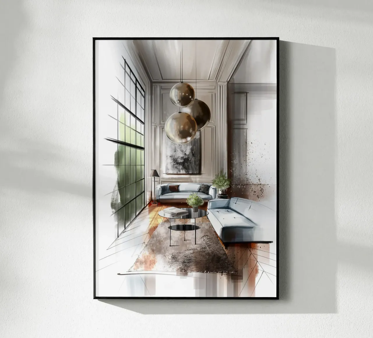 Interior plexiglass da sketch_visual_studio