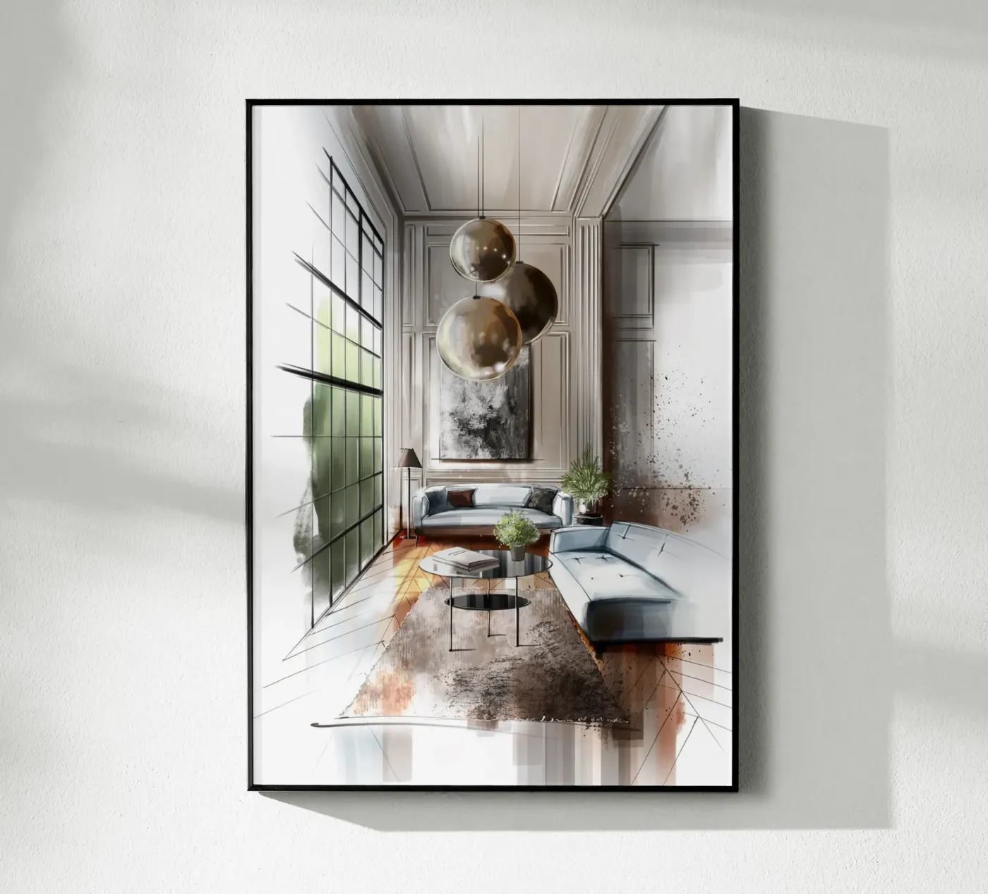 Interior plexiglas de by elle arts