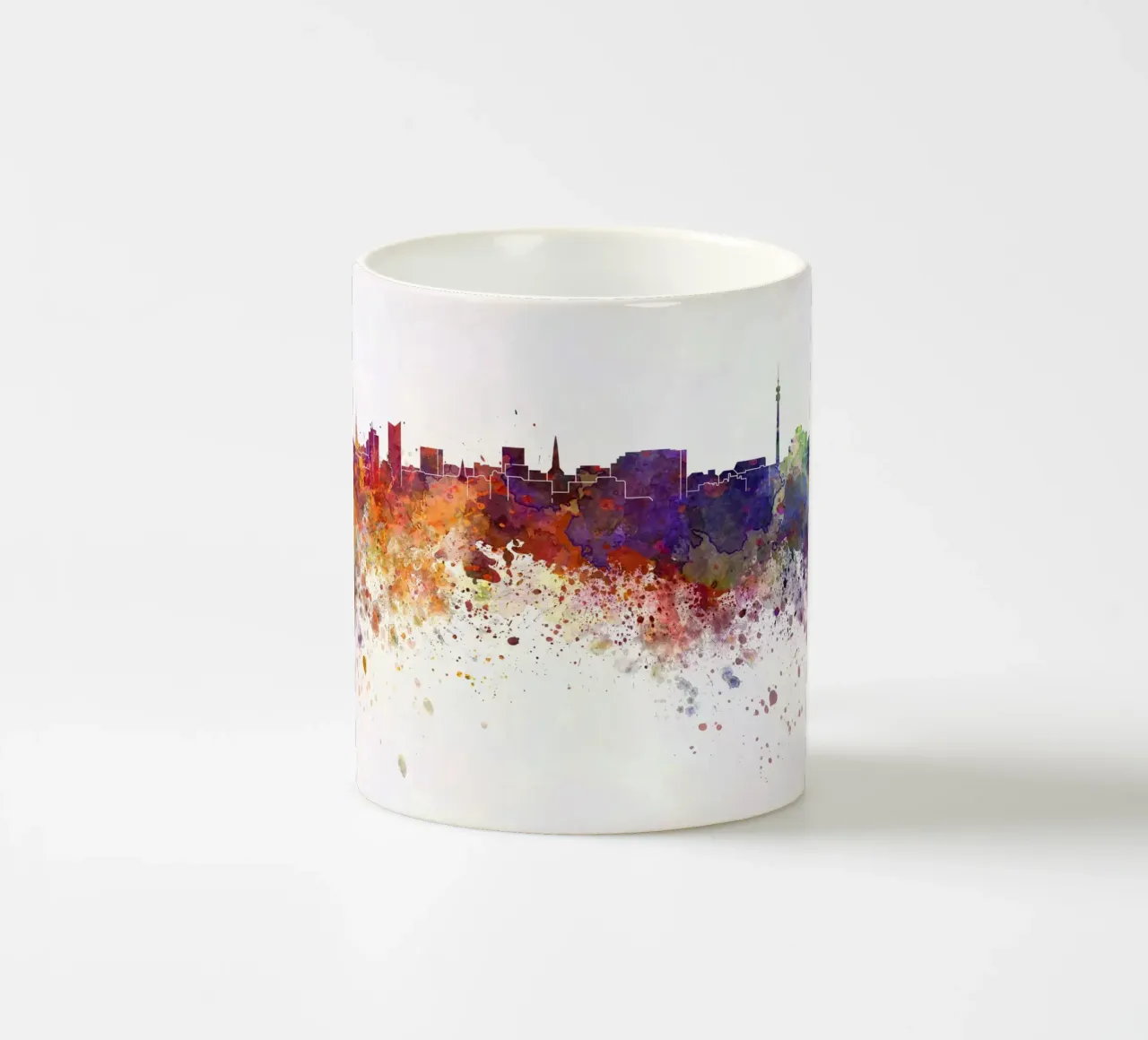 Lo skyline di Dortmund tazza in ceramica da 🎨 Point and Art