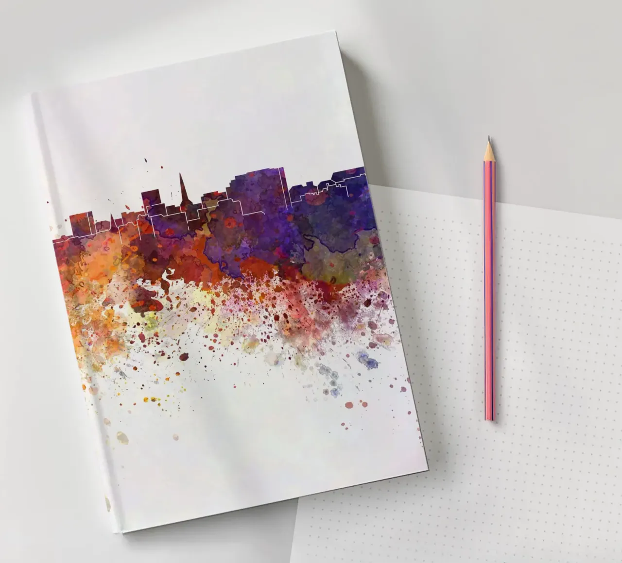 Dortmund skyline notebook by 🎨 Point and Art