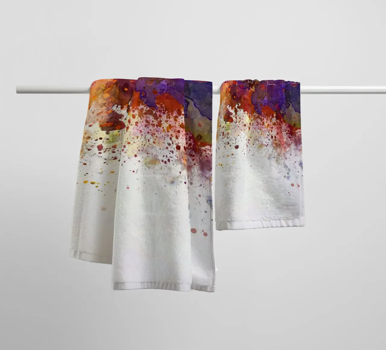 Dortmund skyline towel by 🎨 Point and Art