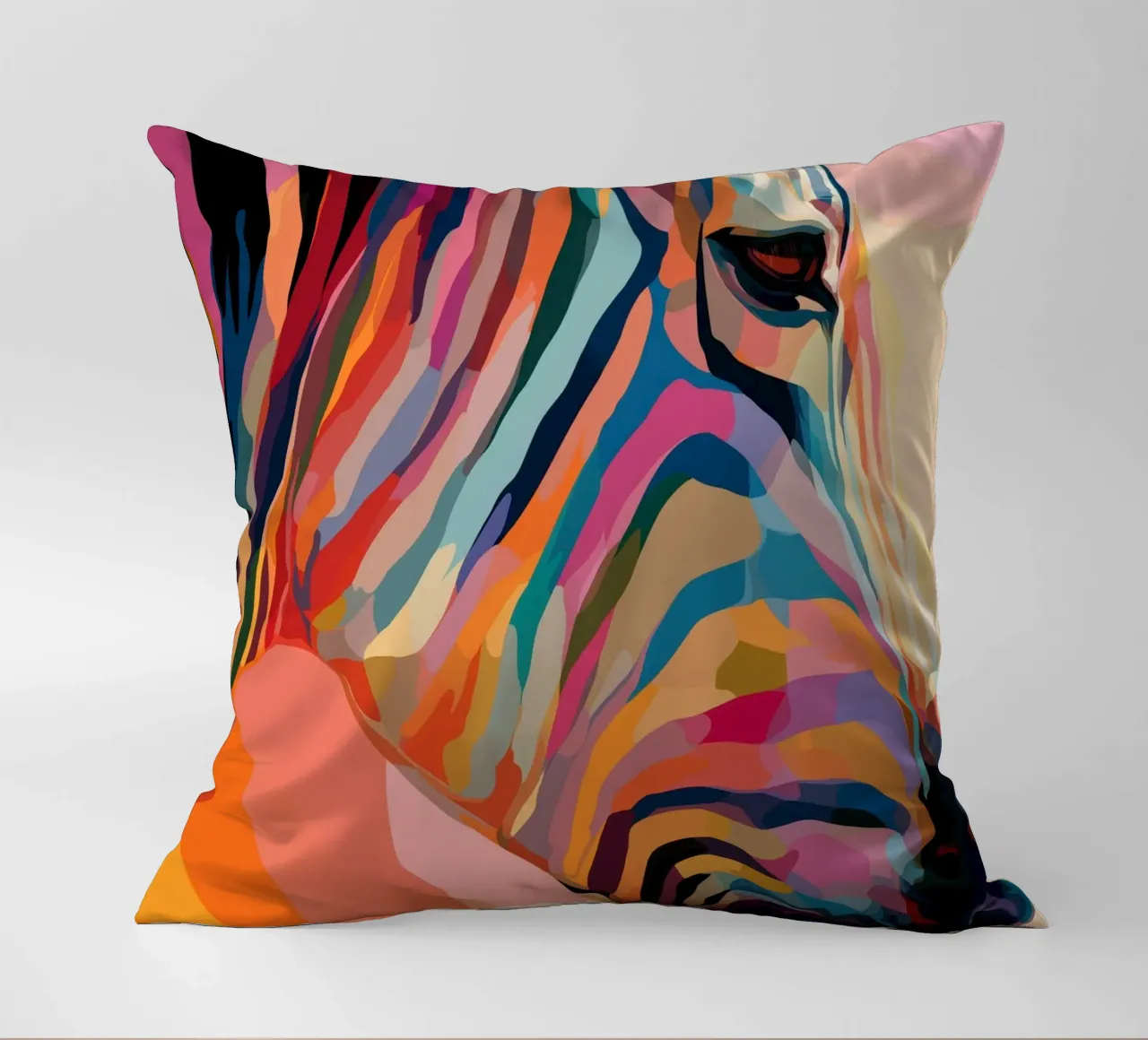 Zebra colorata cuscino da Pictura