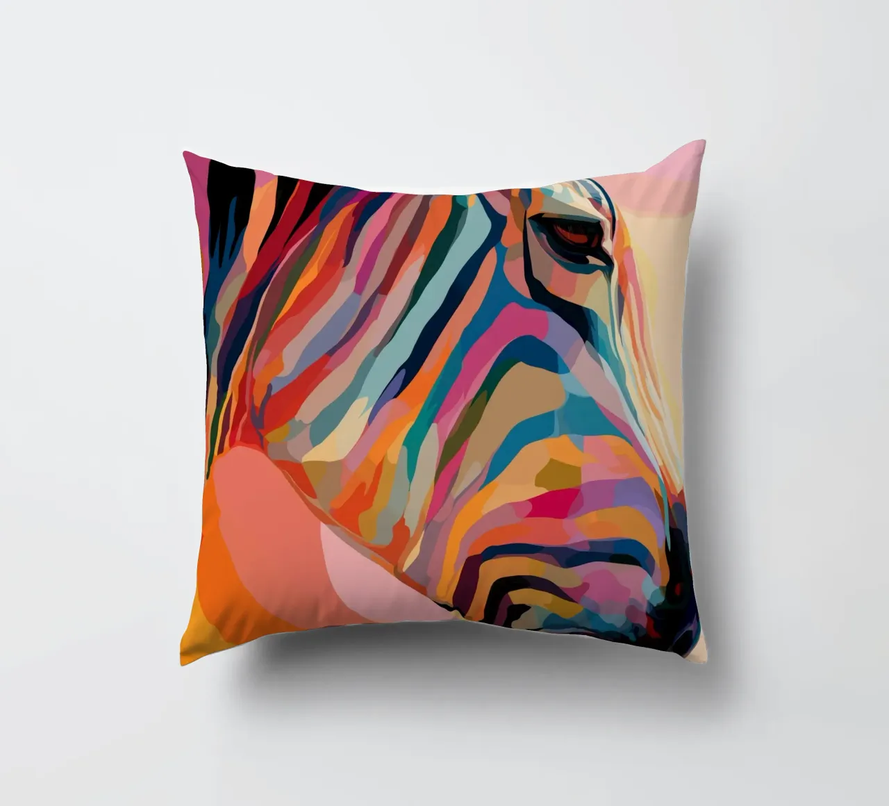 Zebra colorata cuscino da Pictura