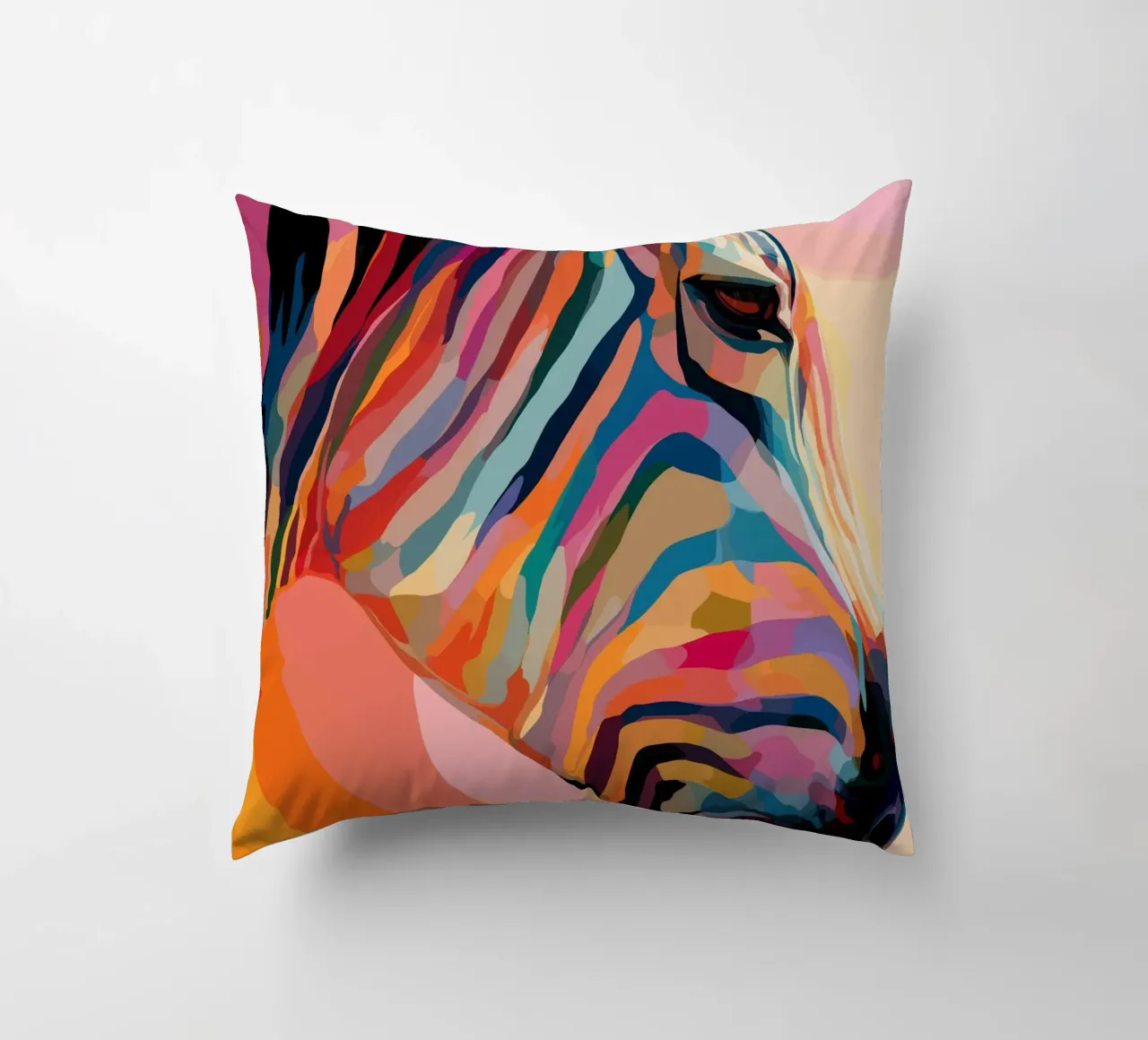 Zebra colorata cuscino da Pictura