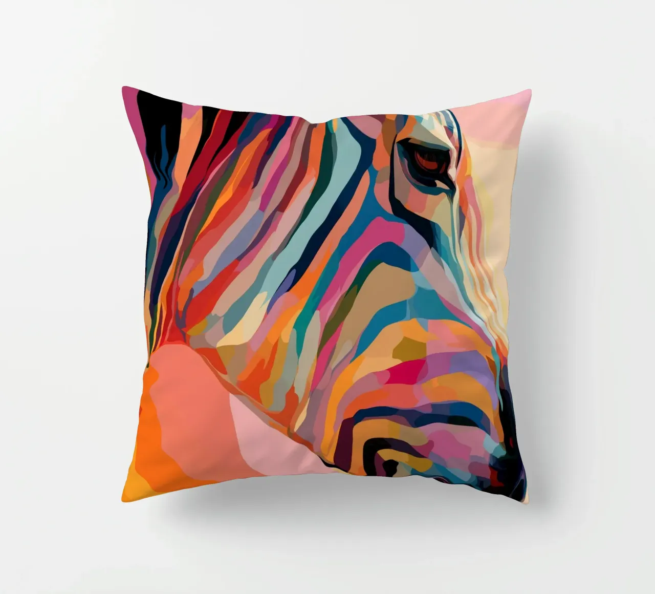 Zebra colorata cuscino da Pictura