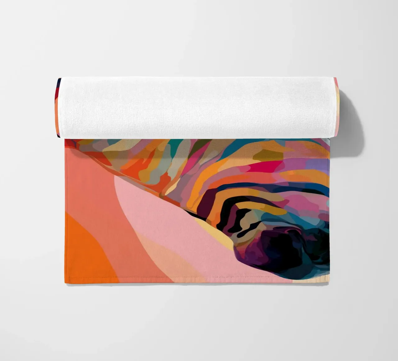 Zebra colorata telo mare da Pictura