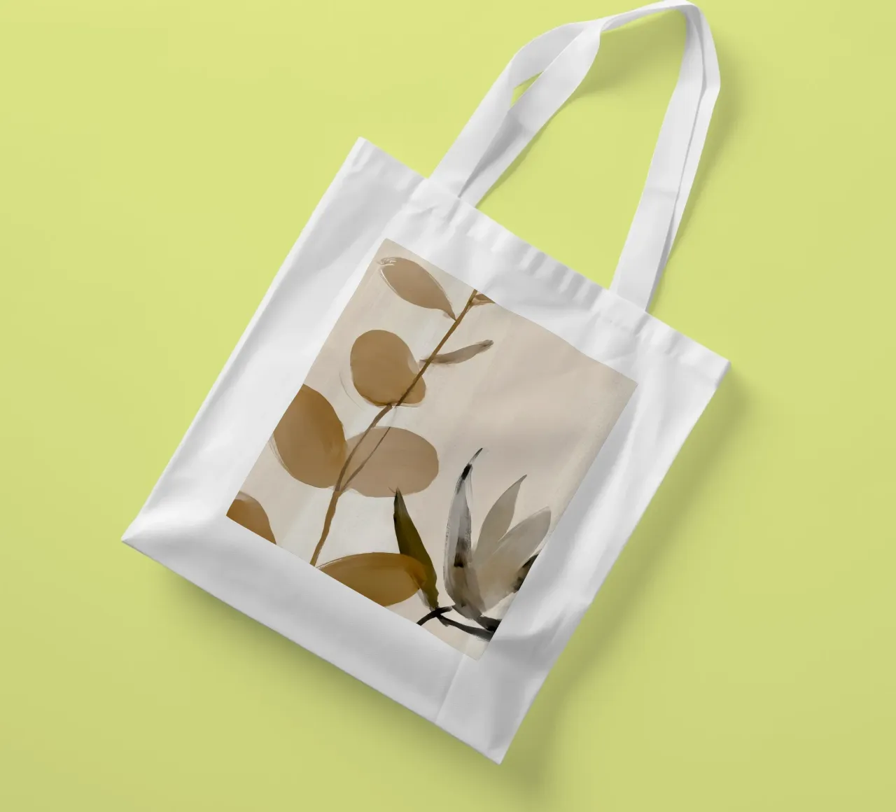 Eucalyptus & Lotus Harmony borsa in juta da Seed & Signal