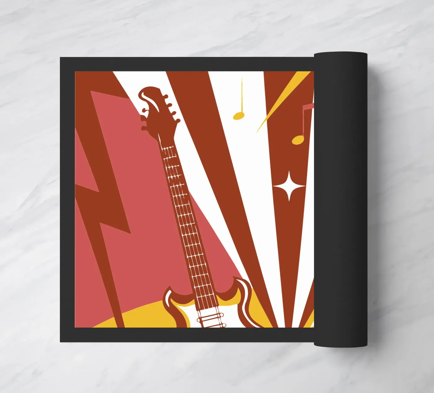 Twee gitaren deurmat van STORE PRESENCE