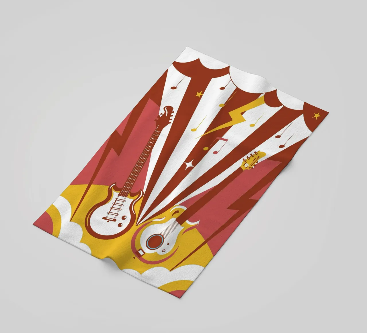 Due chitarre telo mare da STORE PRESENCE