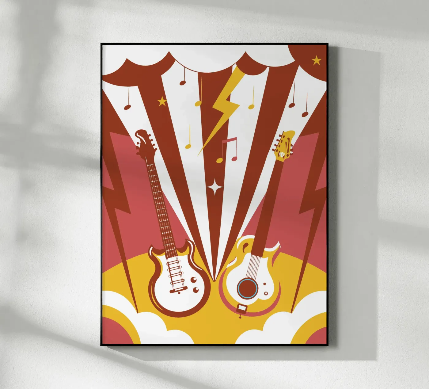 Due chitarre plexiglass da STORE PRESENCE