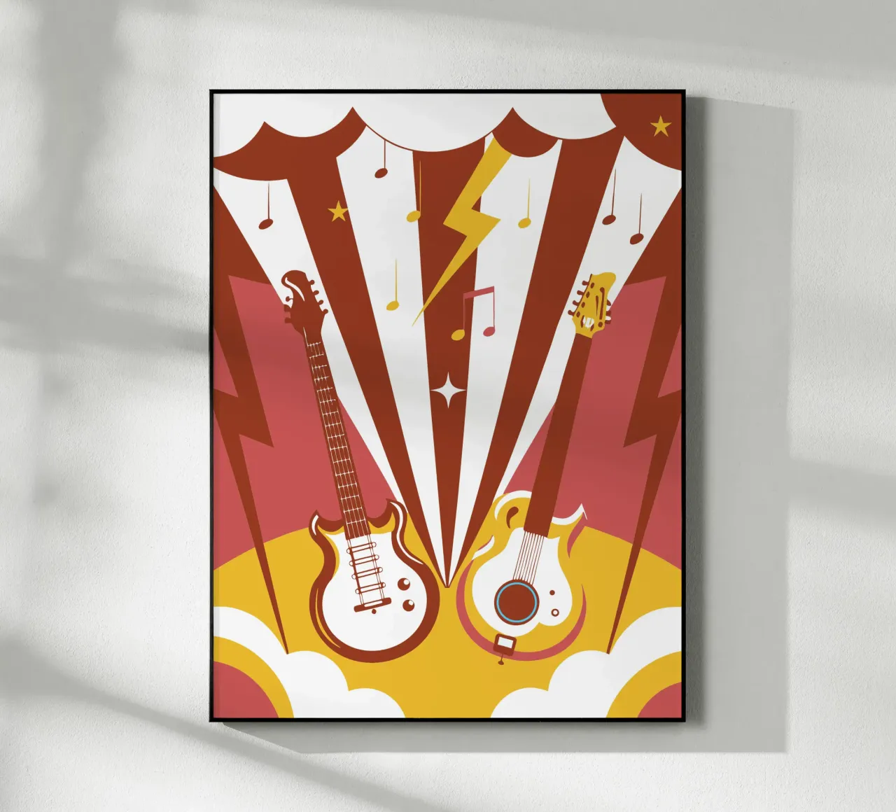 Due chitarre plexiglass da STORE PRESENCE