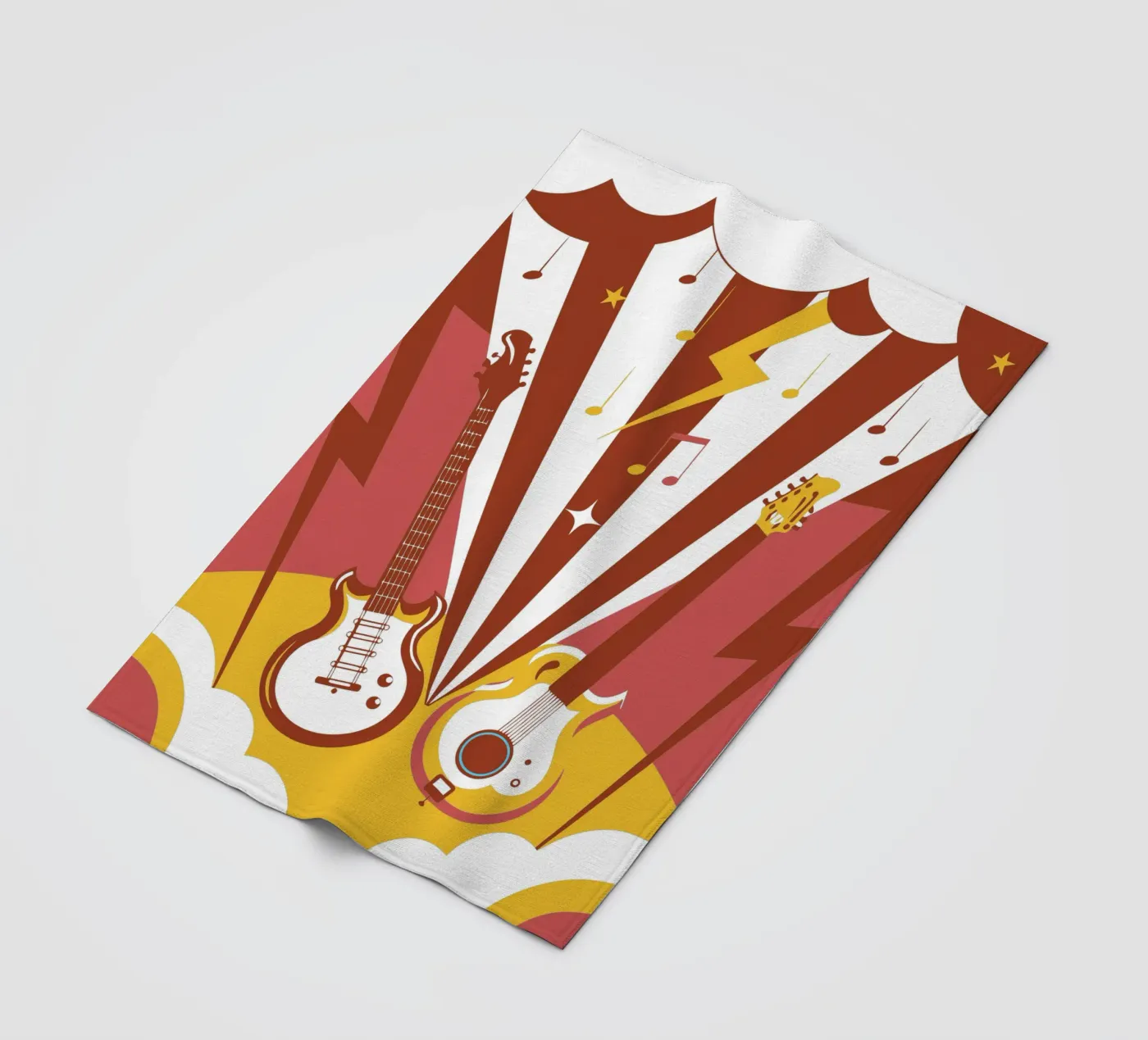 Due chitarre coperta in pile da STORE PRESENCE