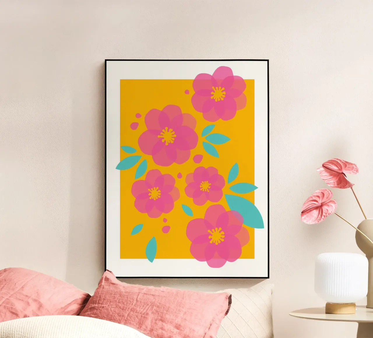 Blumen plexiglass da Fraysein Design