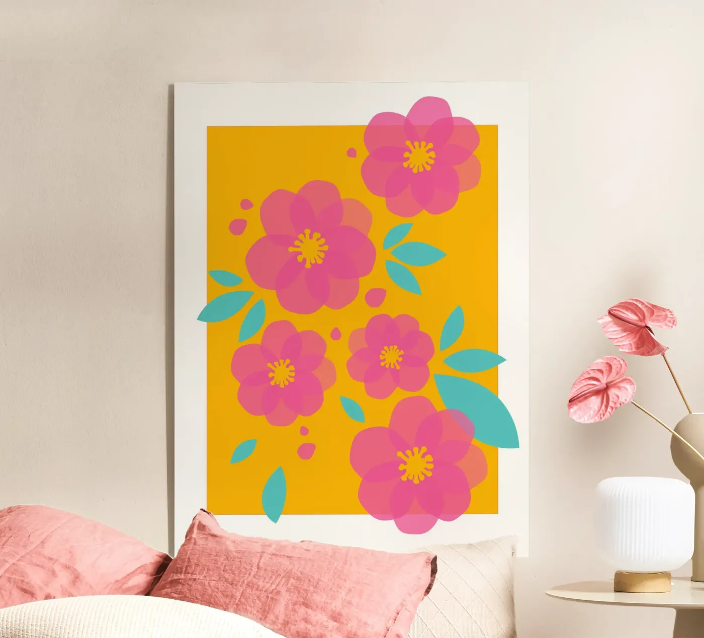 Blumen plexiglass da Fraysein Design