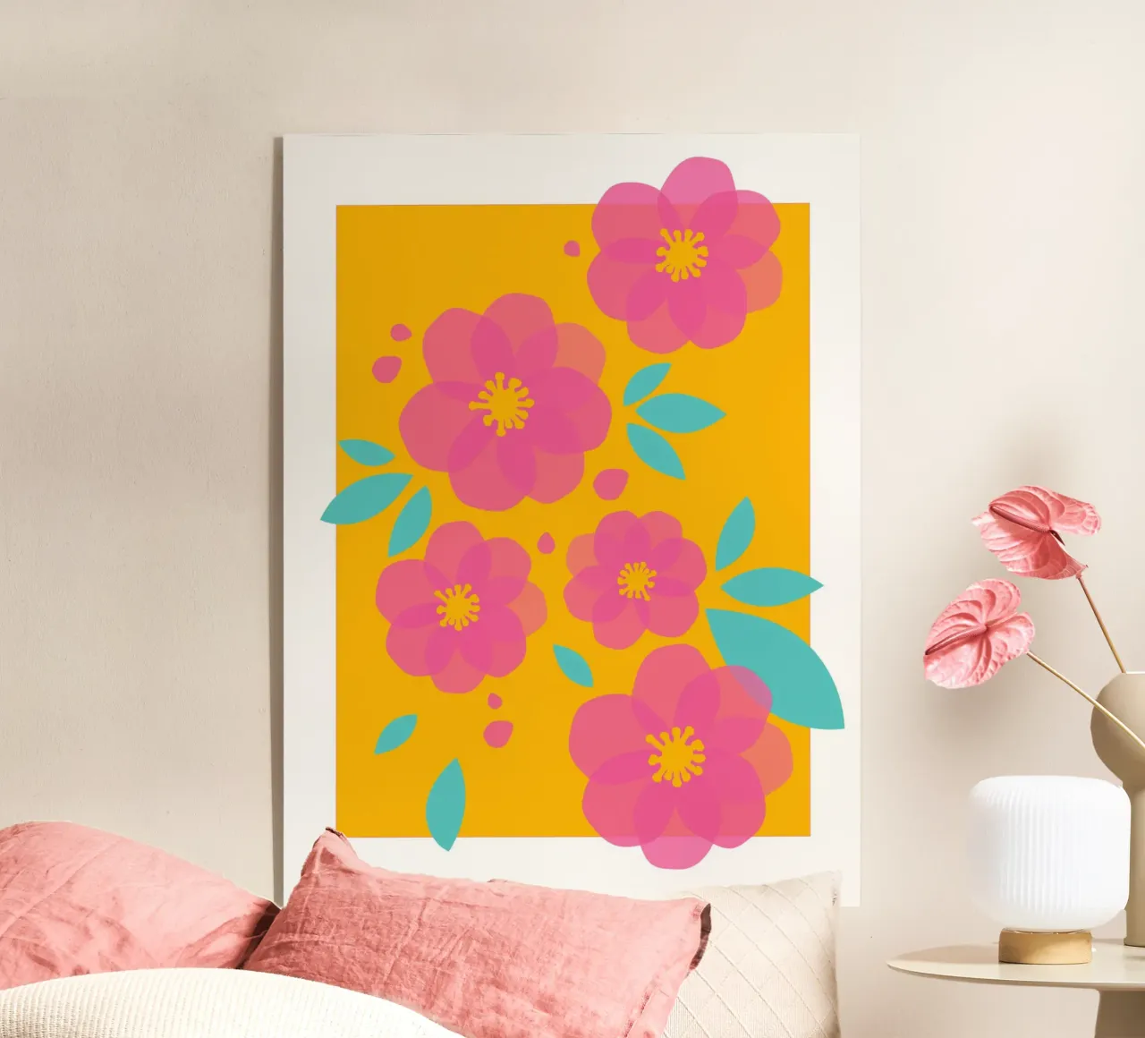 Blumen plexiglass da Fraysein Design