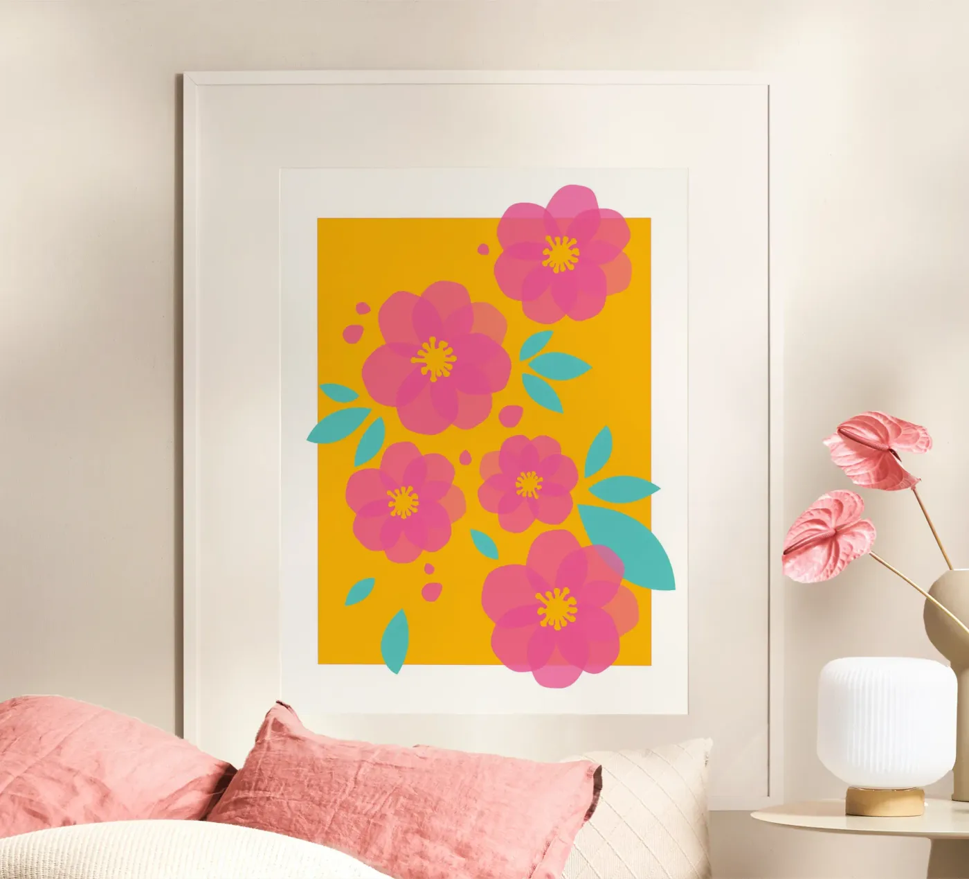 Blumen poster by Fraysein Design
