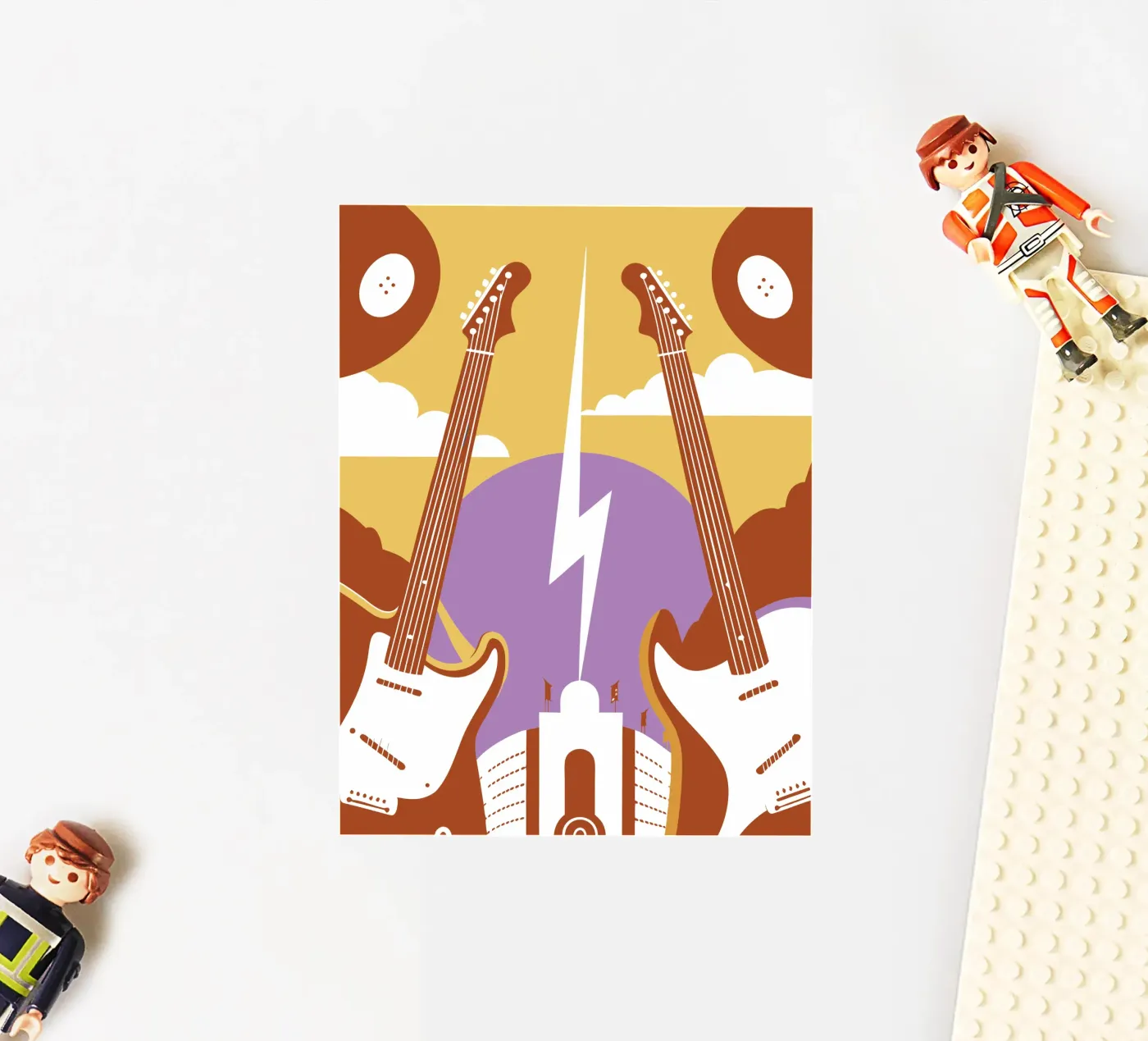Two Guitars sticker by STORE PRESENCE