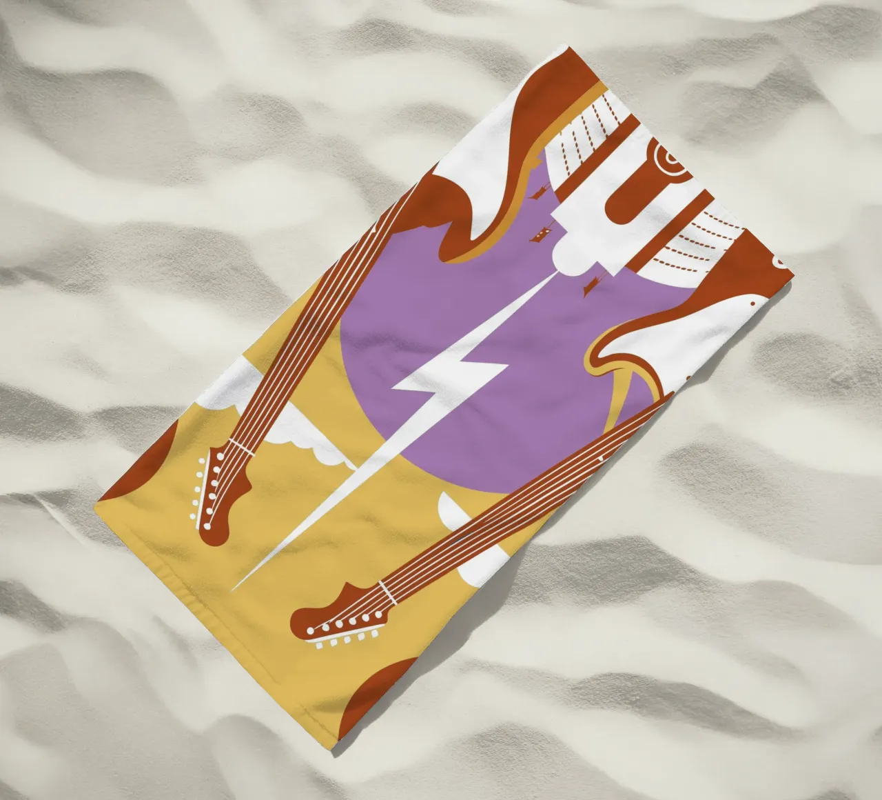 Due chitarre telo mare da STORE PRESENCE