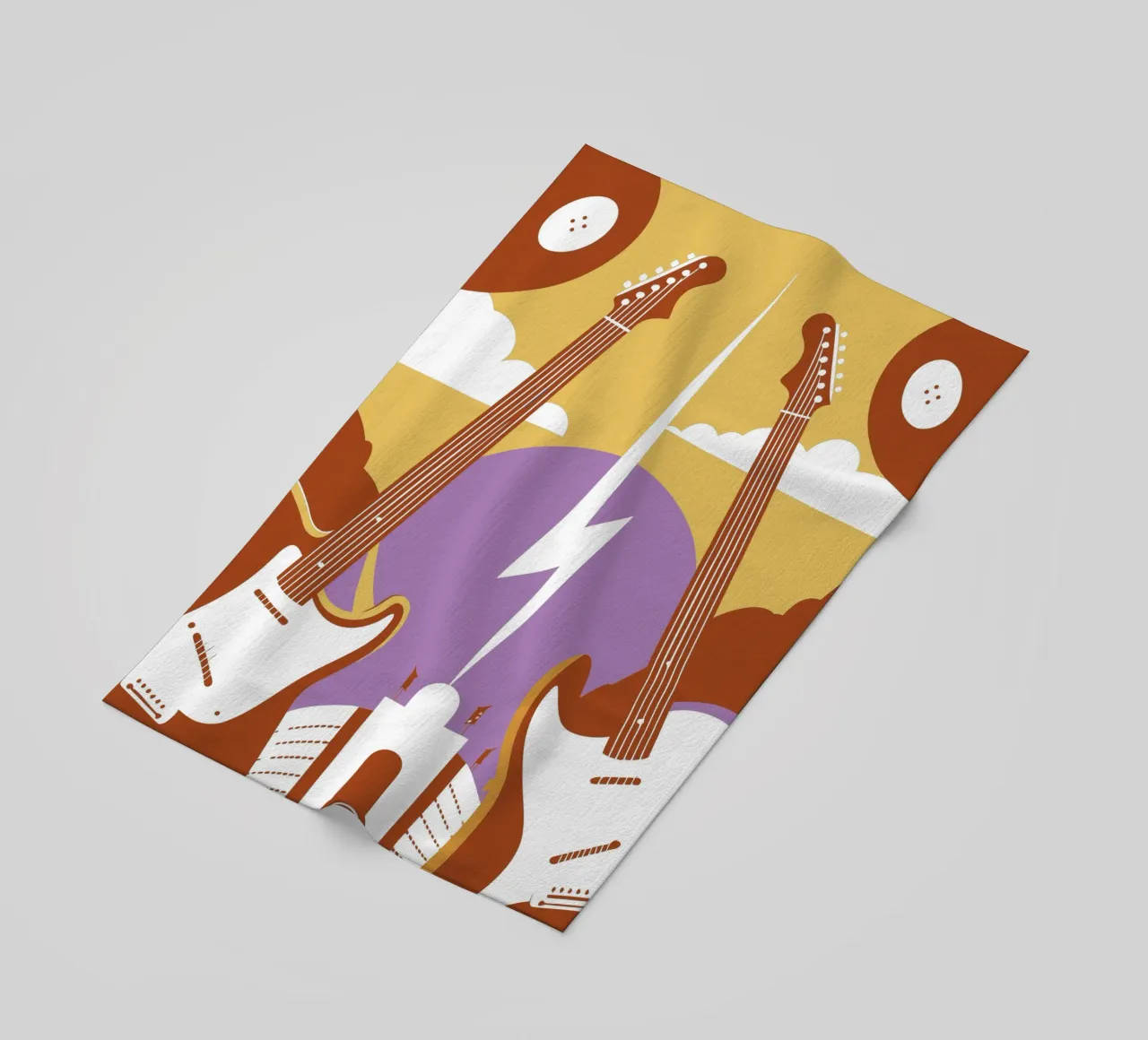 Due chitarre telo mare da STORE PRESENCE