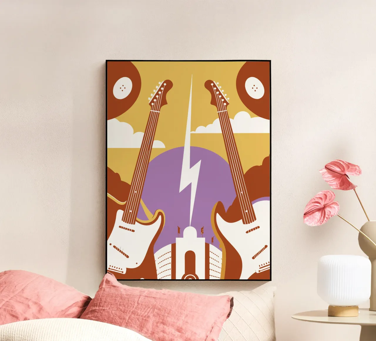 Due chitarre plexiglass da STORE PRESENCE