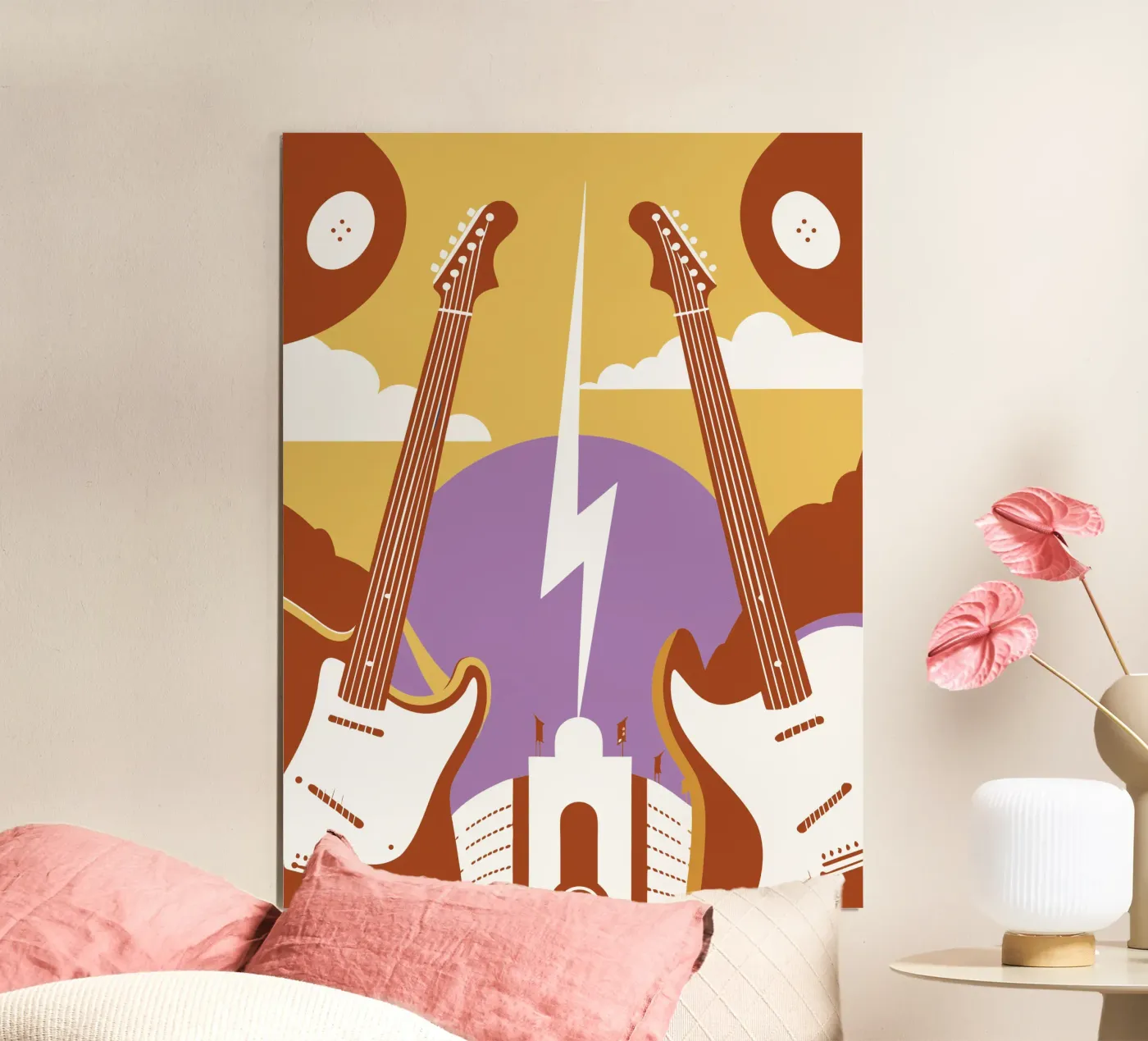 Two Guitars poster da STORE PRESENCE