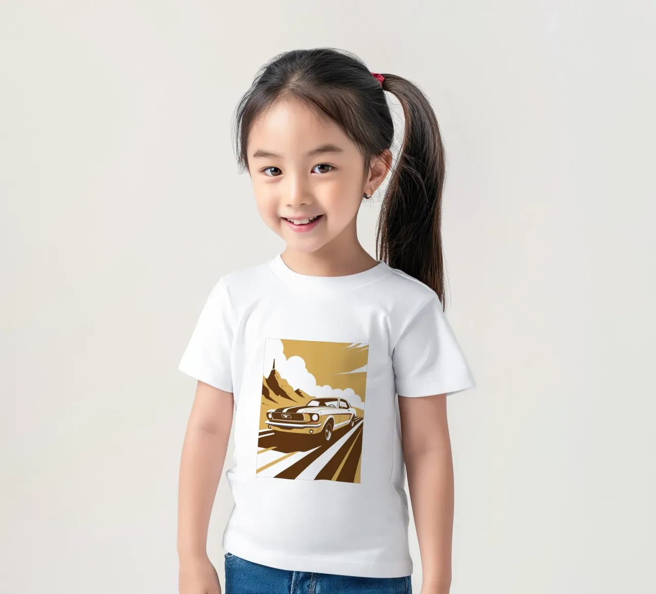 Auto di montagna t-shirt bambini da STORE PRESENCE