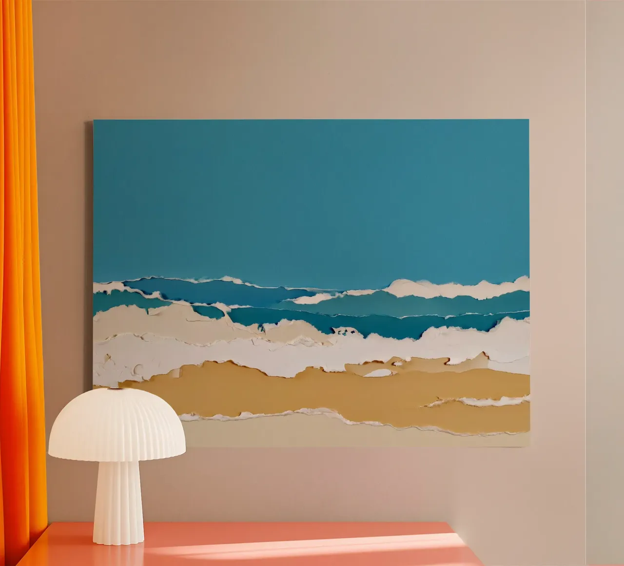 Marea e sabbia tela da Matthias Keller Studio