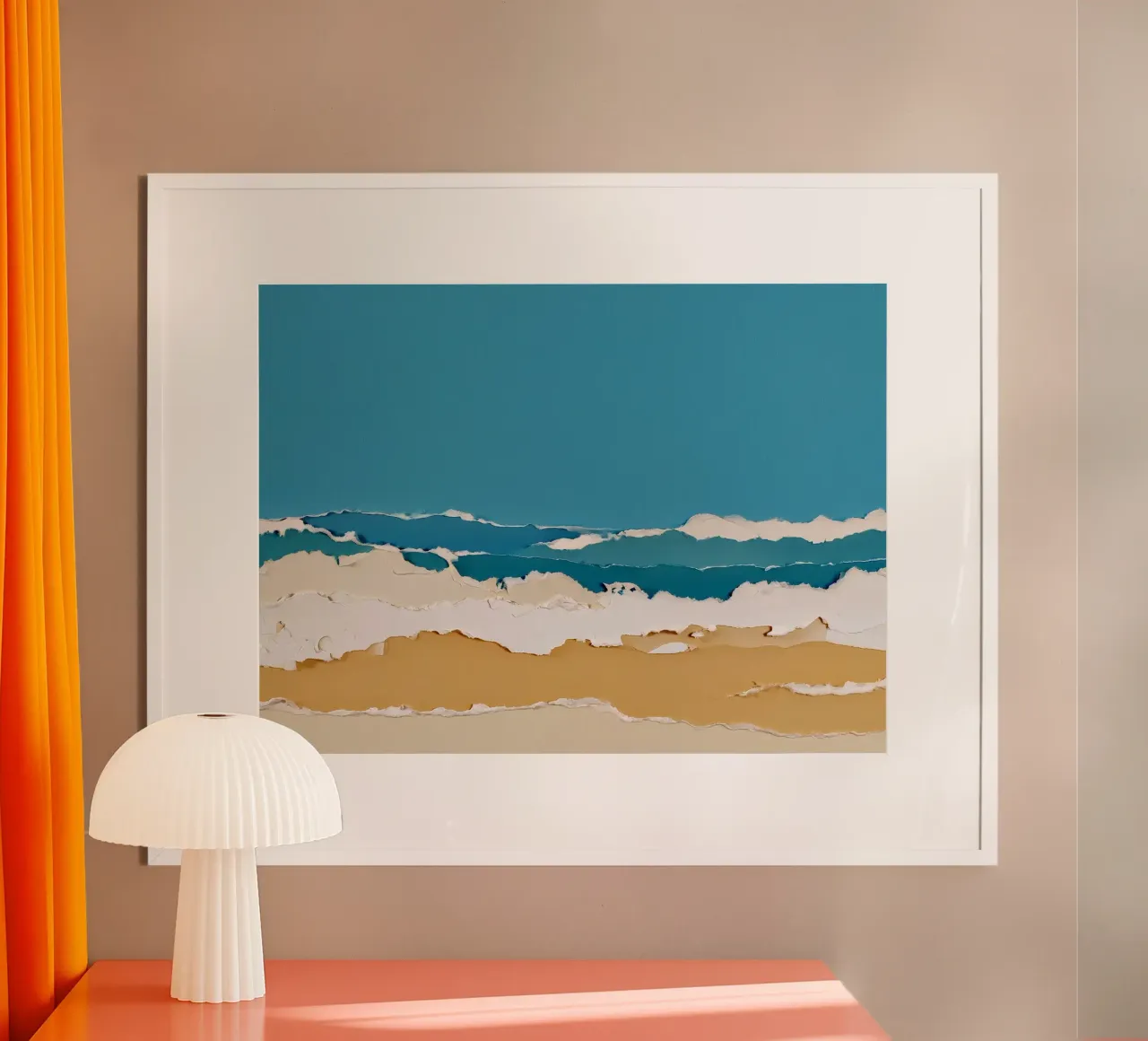 Marea e sabbia poster da Seed & Signal