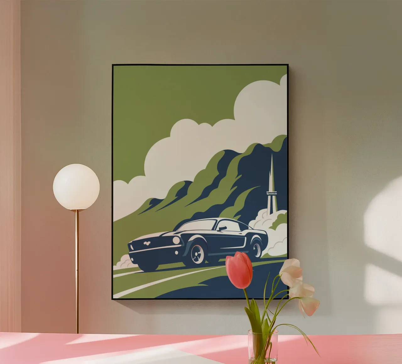Auto di montagna plexiglass da STORE PRESENCE