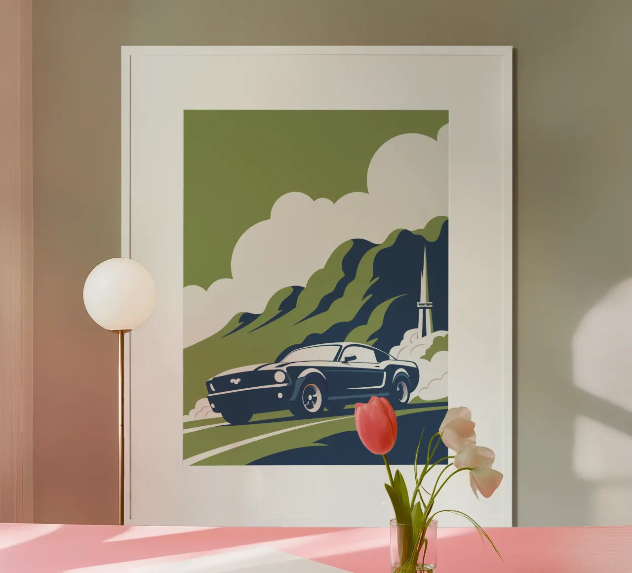 Auto di montagna carta hahnemühle da STORE PRESENCE