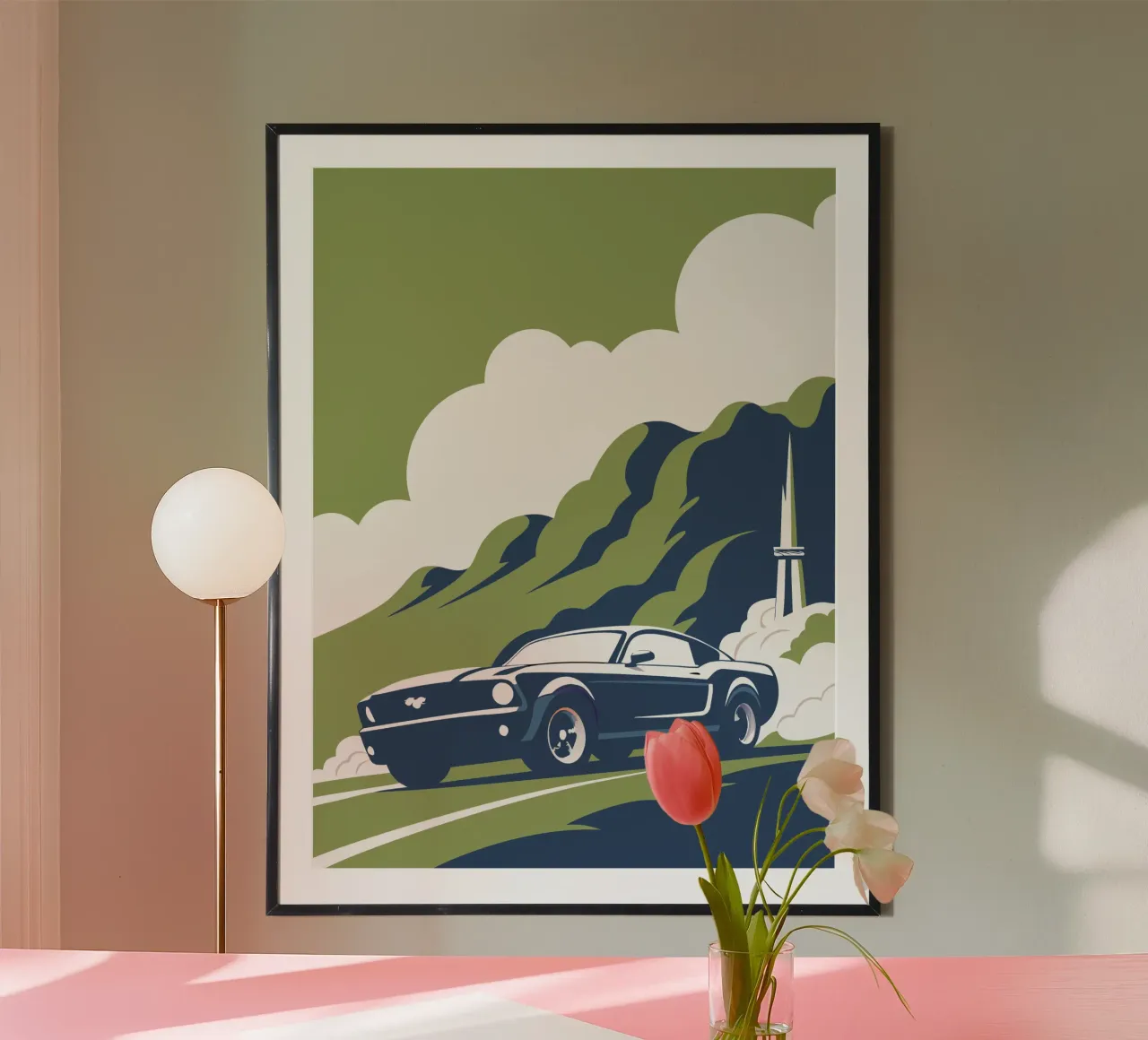 Auto di montagna carta hahnemühle da STORE PRESENCE