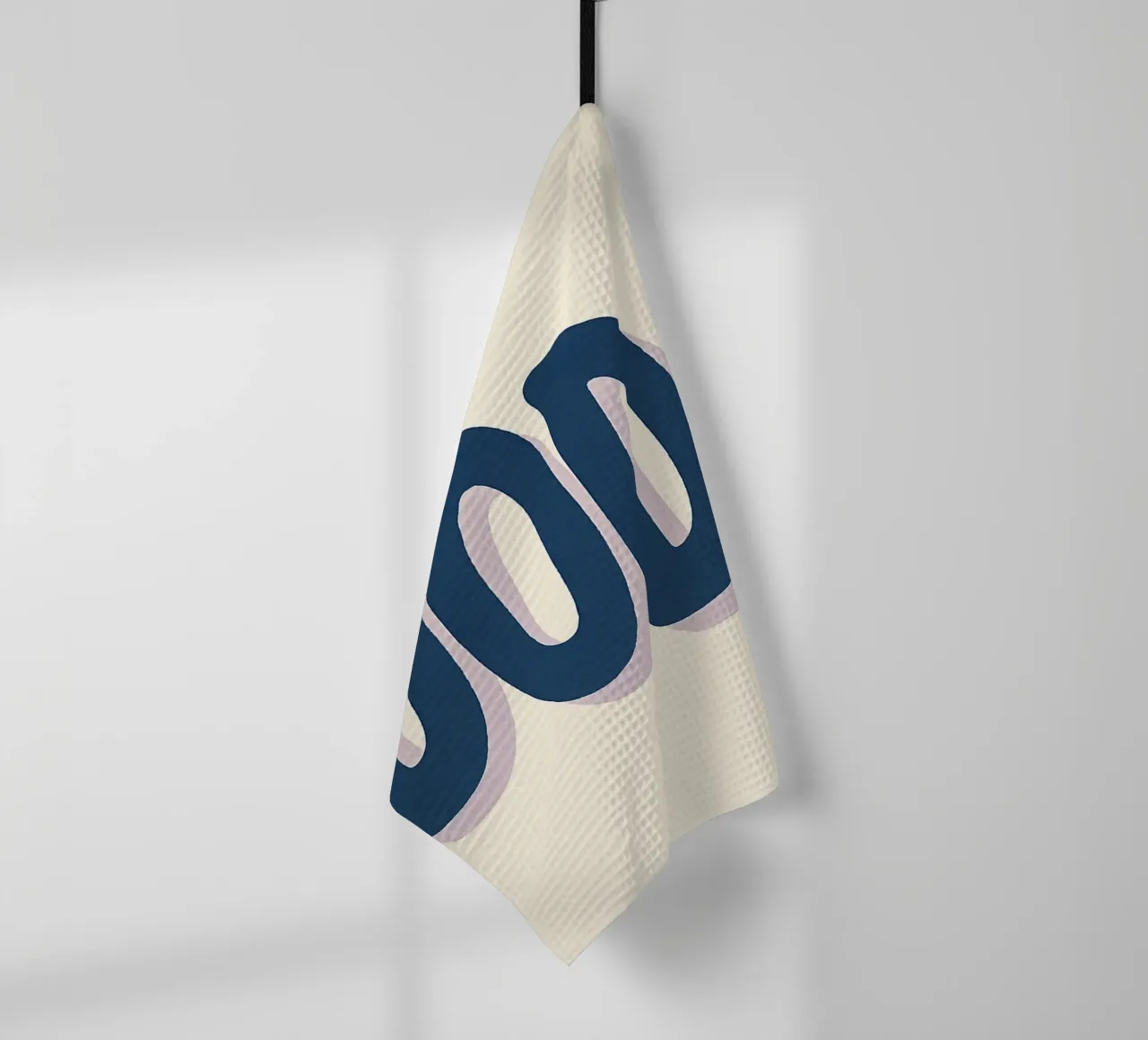 DODO – L’affiche minimaliste qui invite au repos torchon de Art Typo Essentiel