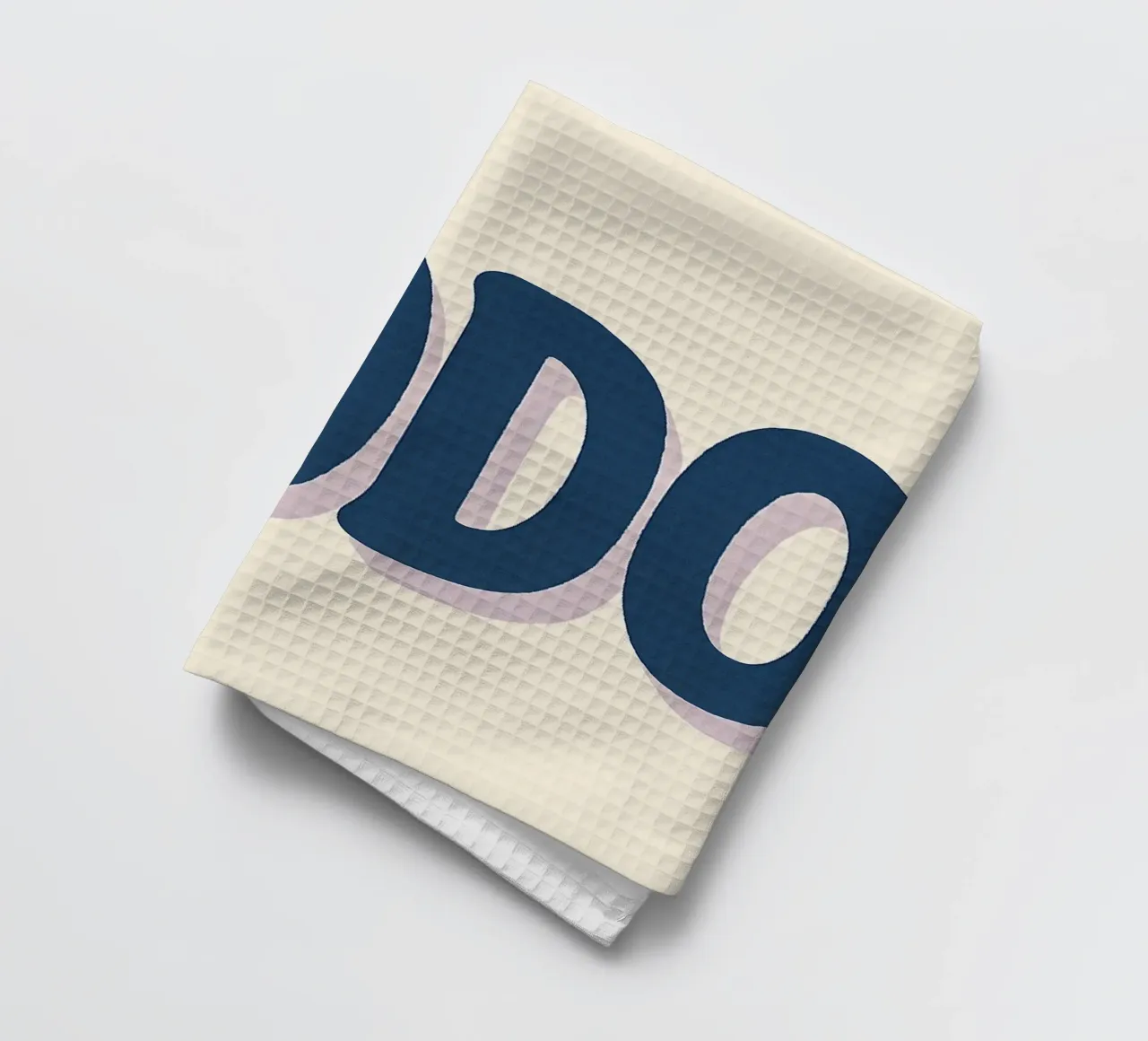 DODO – L’affiche minimaliste qui invite au repos torchon de Art Typo Essentiel