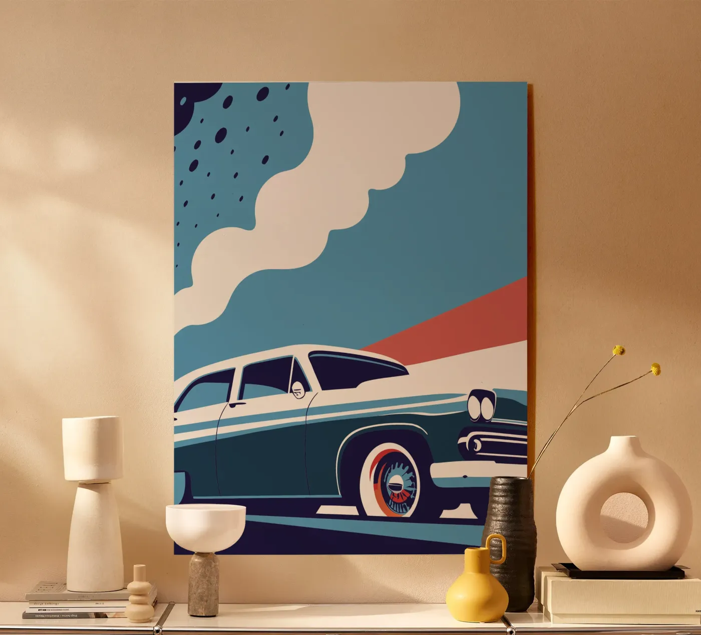 Voitures de collection plexiglas de STORE PRESENCE