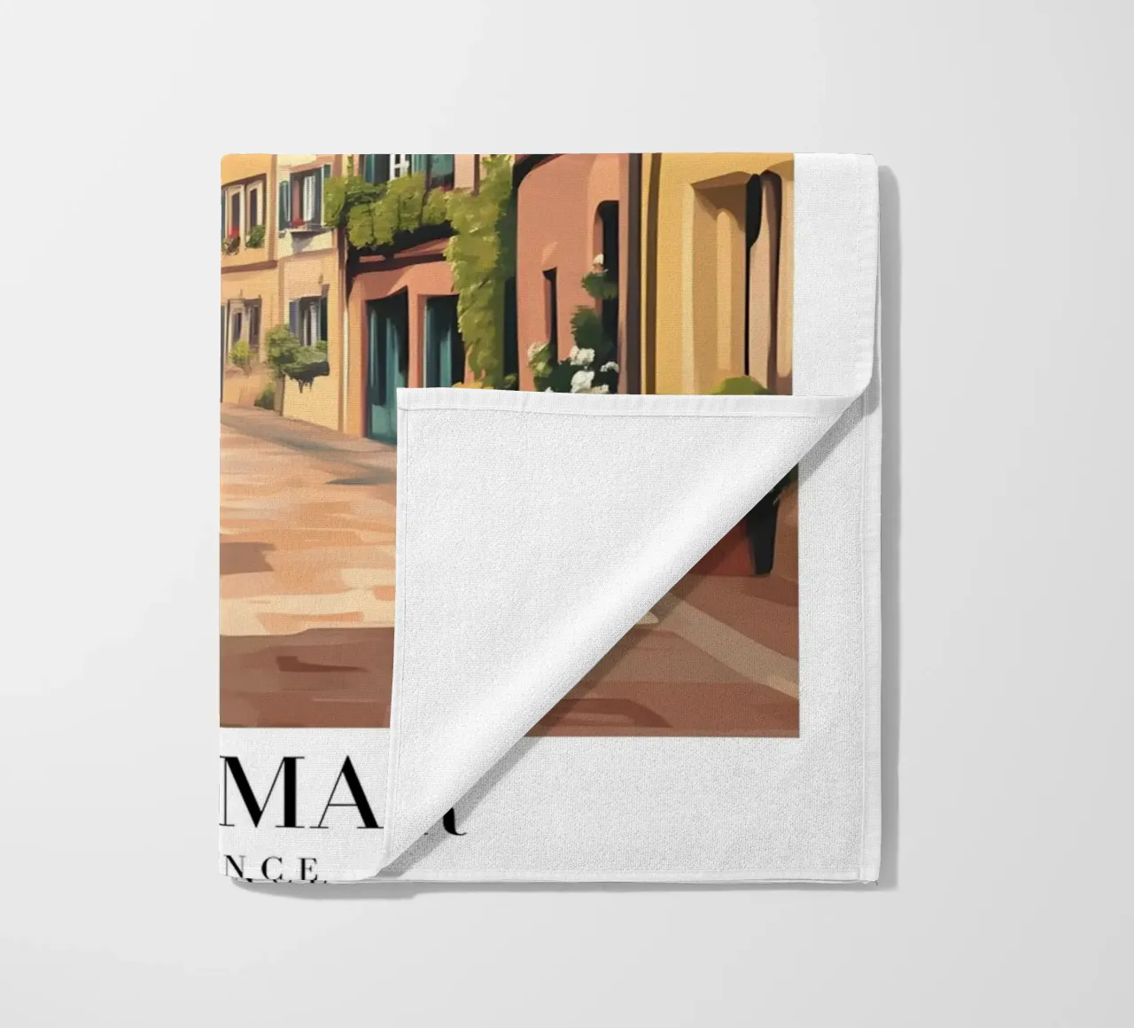 Stampa su strada di Colmar Alsazia - Incantevole villaggio francese telo mare da homdeco