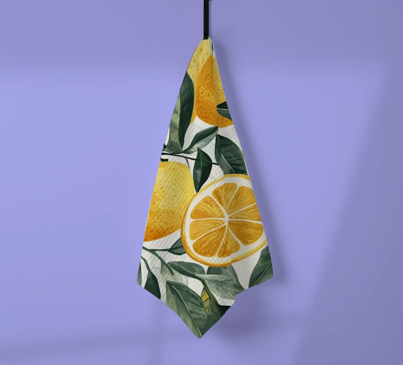 Jardin de citrons dans une composition ensoleillée torchon de pixelbull - medieval art and more
