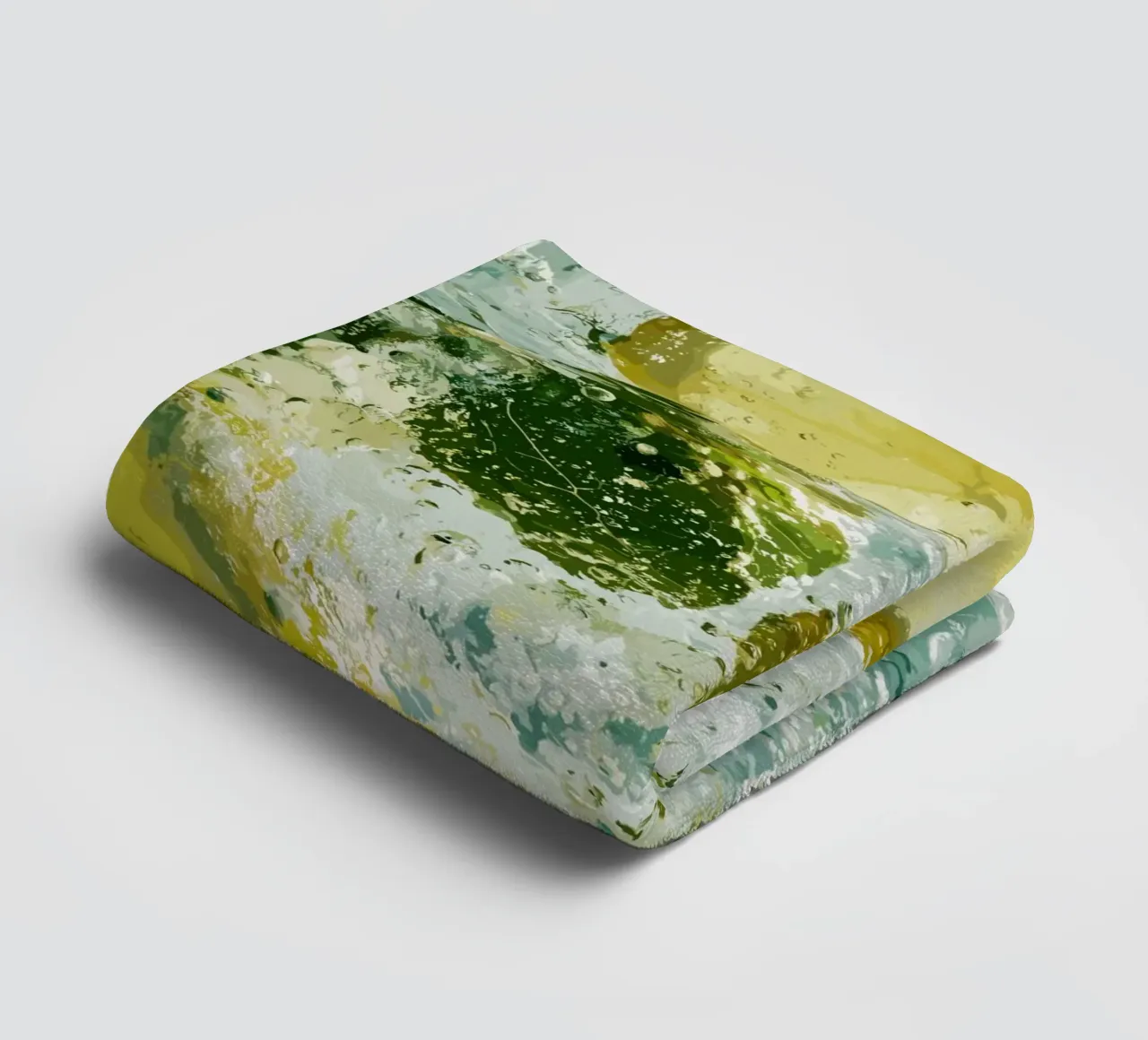 Refreshing lemons in sparkling water towel by pixelbull - medieval art and more