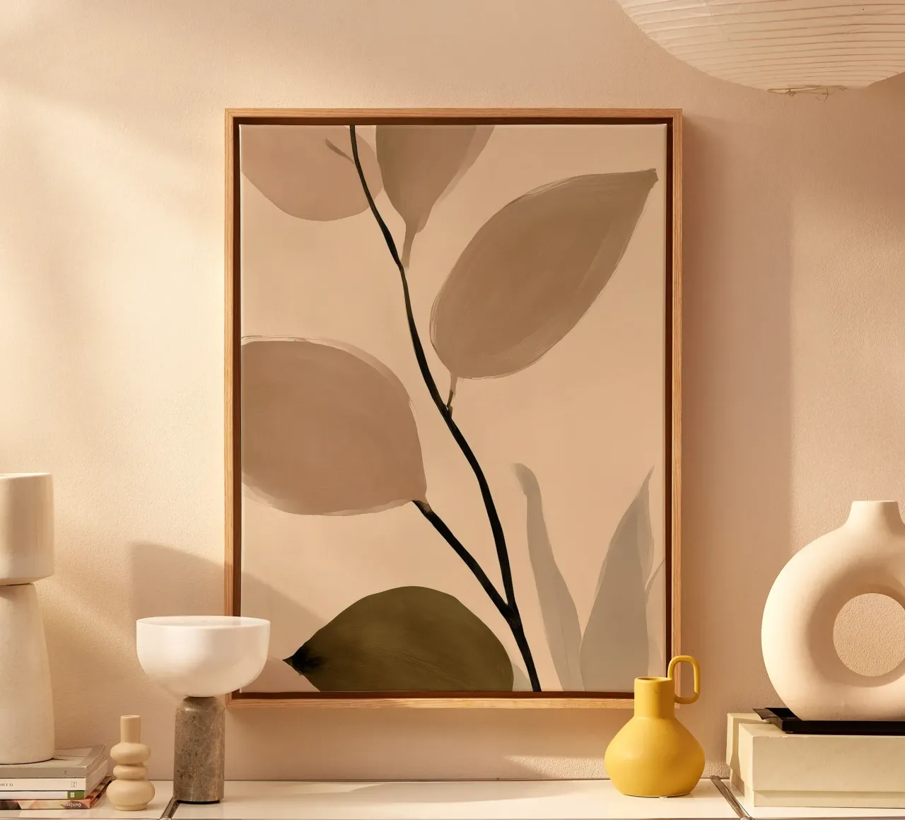 Botanical Drift canvas by Seed & Signal