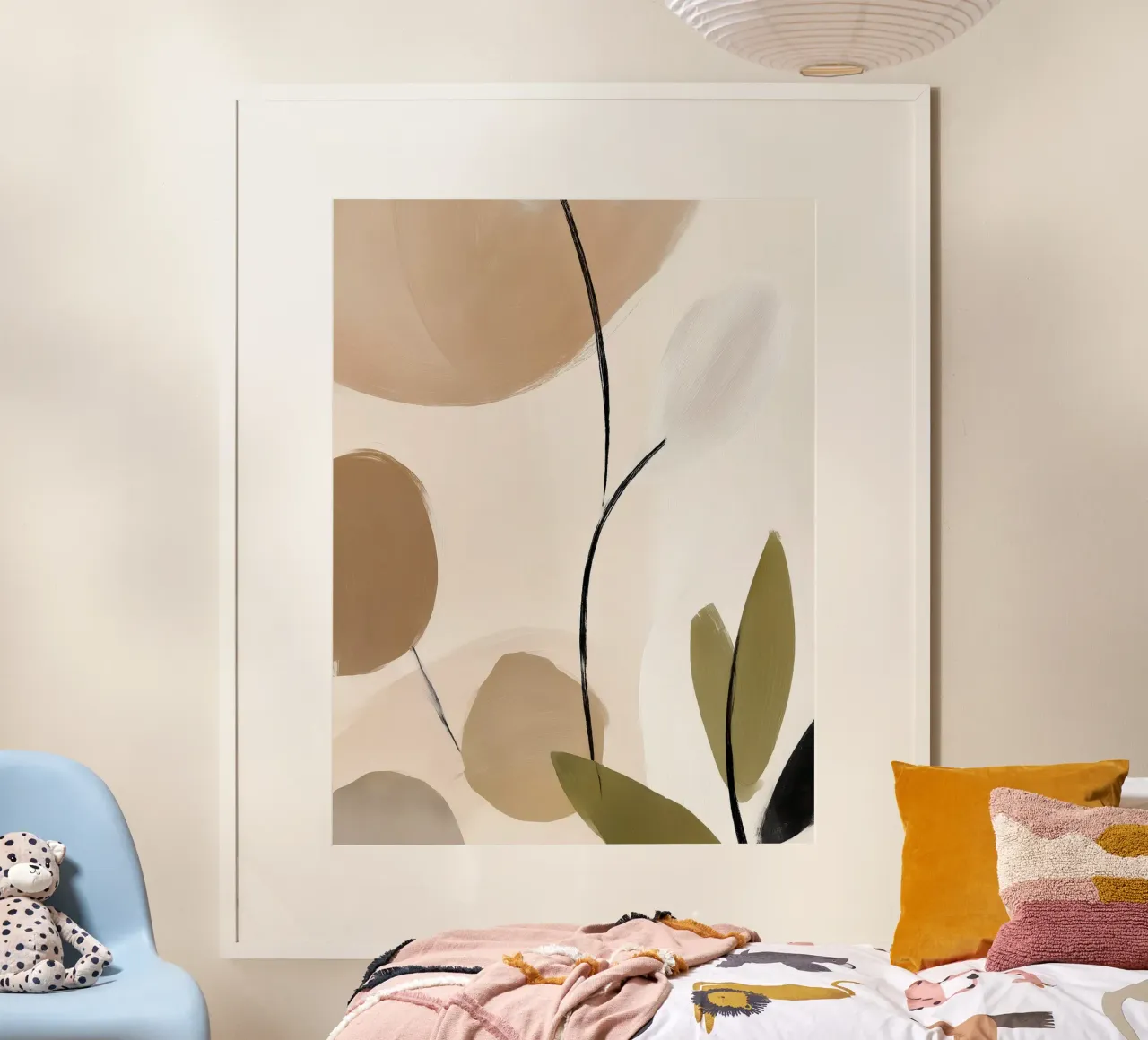 Botanical Stillness poster by Seed & Signal