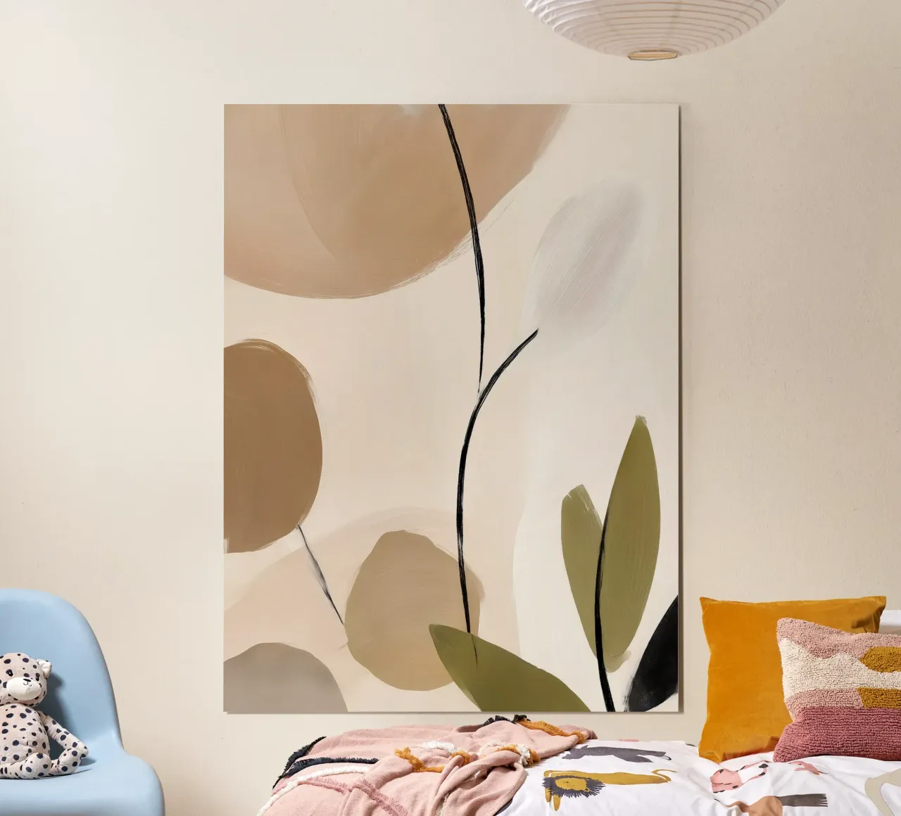 Botanical Stillness poster by Seed & Signal