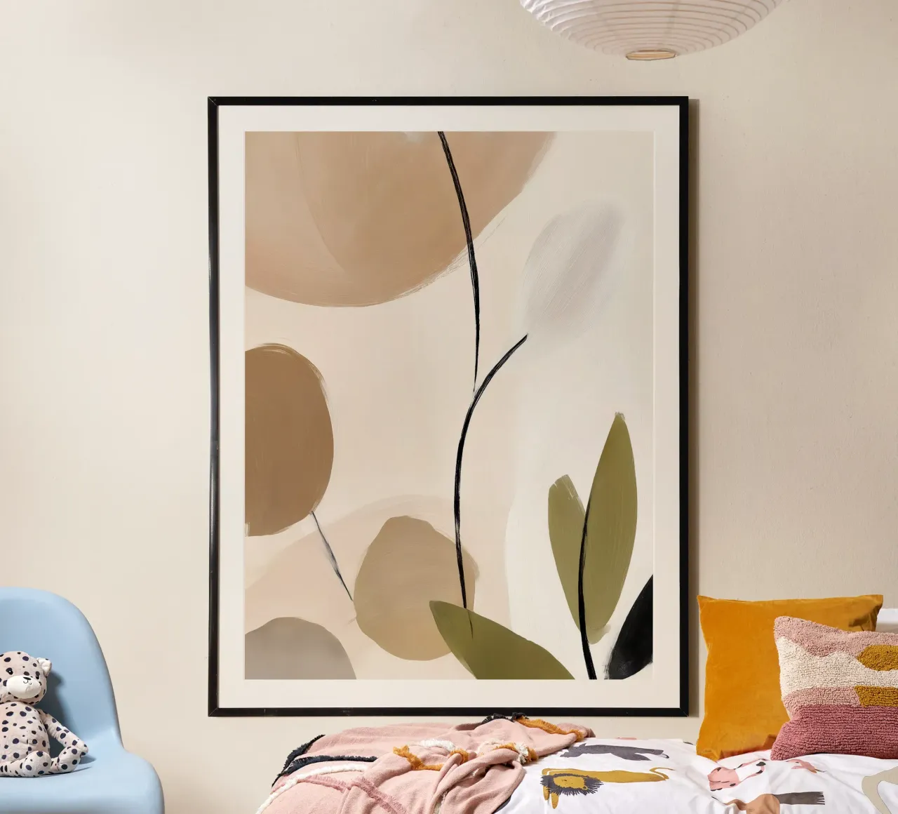 Botanical Stillness poster by Seed & Signal