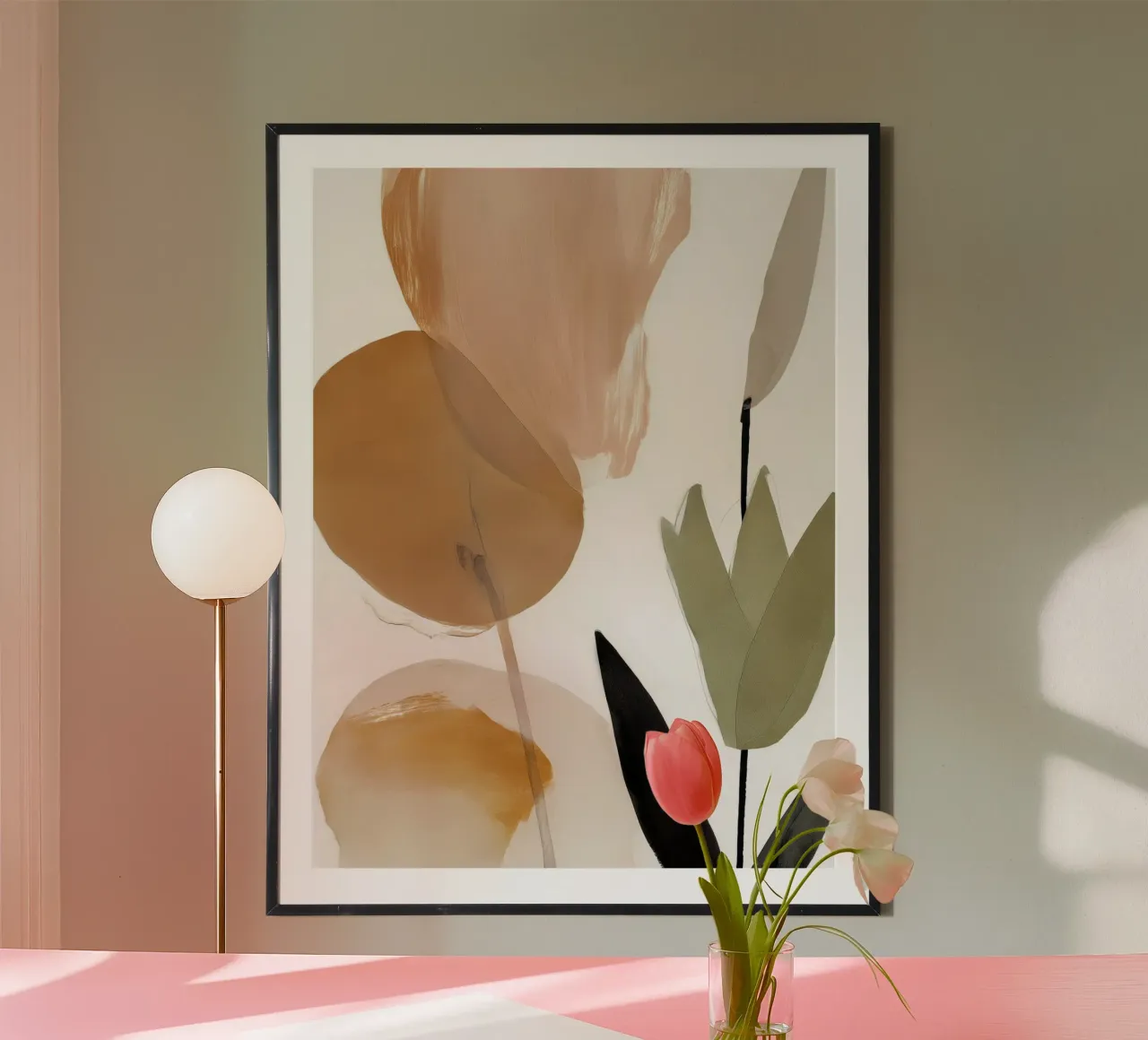 Earthen Bloom poster by Seed & Signal