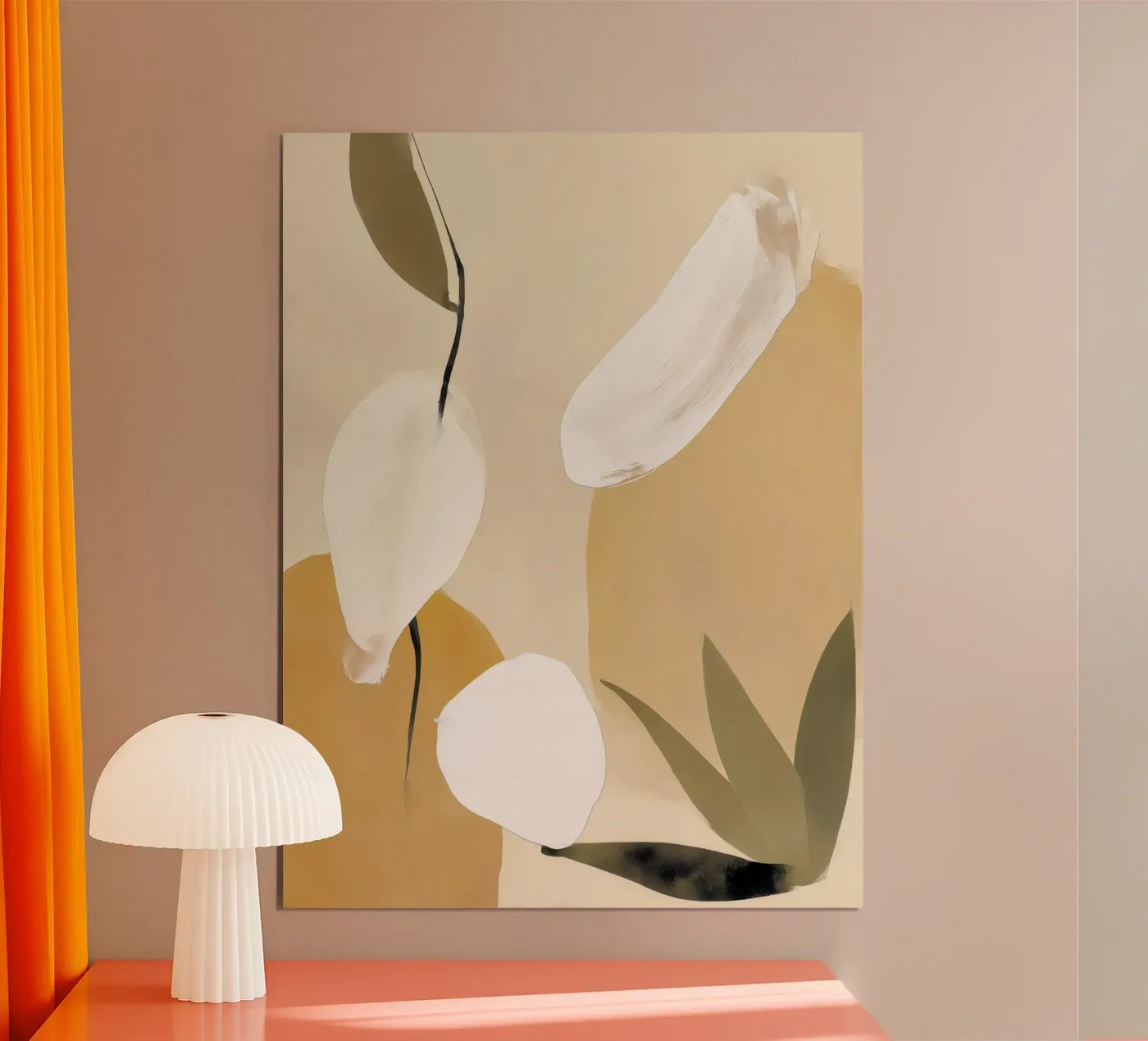 Etherisch groen poster van Seed & Signal