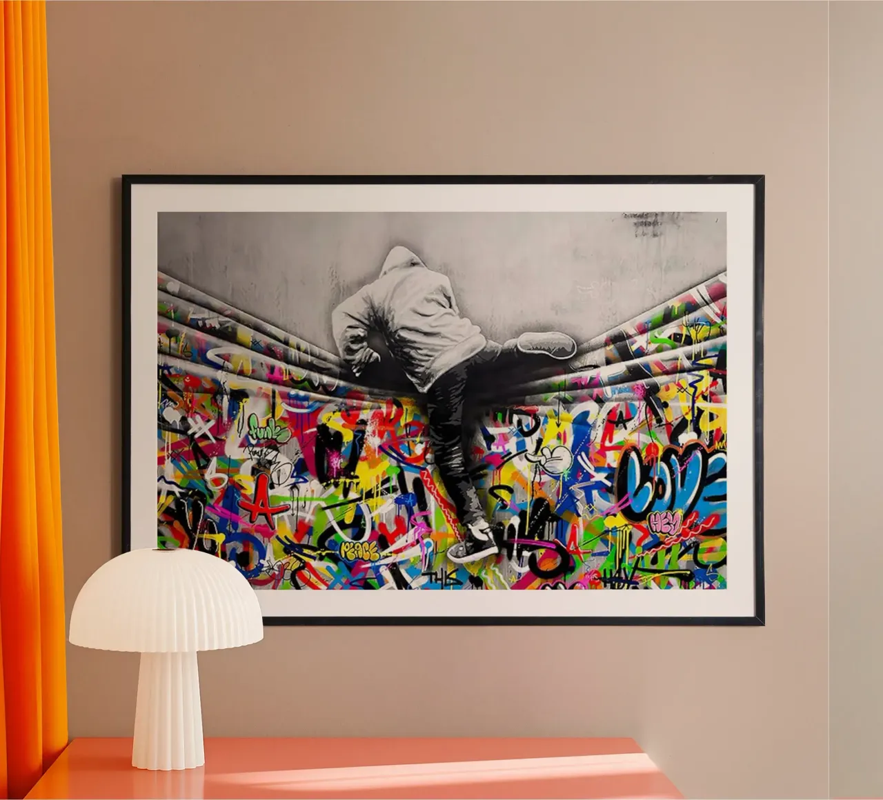 The Graffiti Art poster by Martin studio