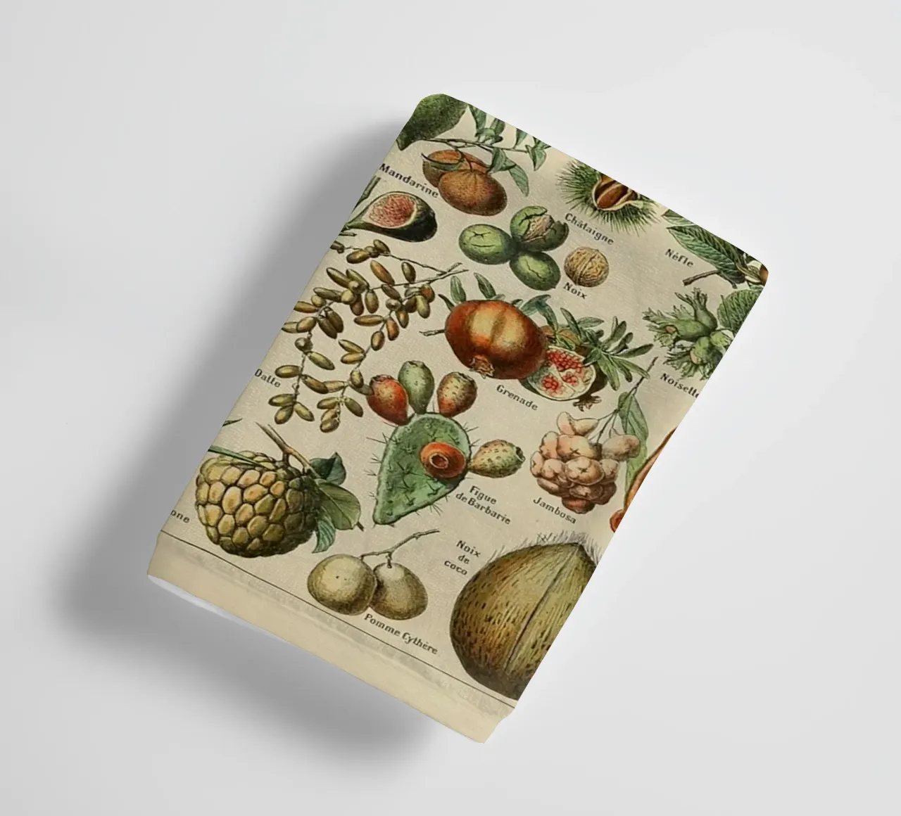 mele pere uva limoni frutta asciugamano da bagno da Graham Robertson