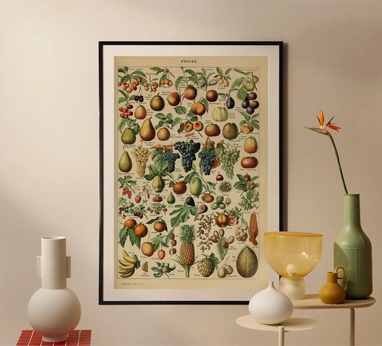 mele pere uva limoni frutta carta hahnemühle da Graham Robertson