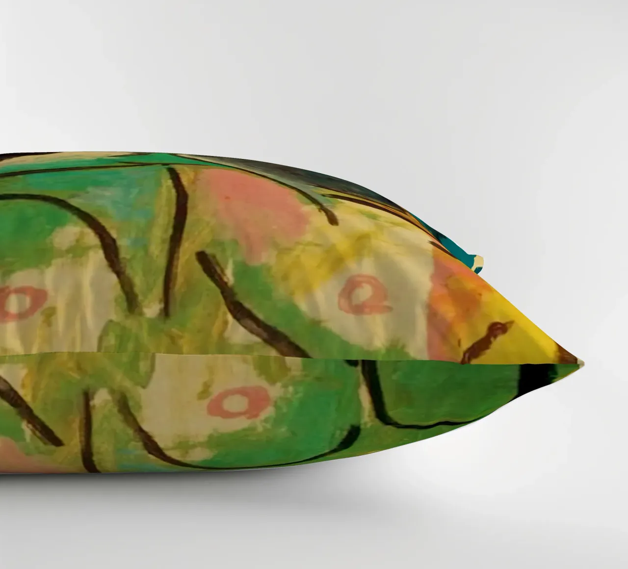 portrait de femme figure visage coussin de Amber Hughes